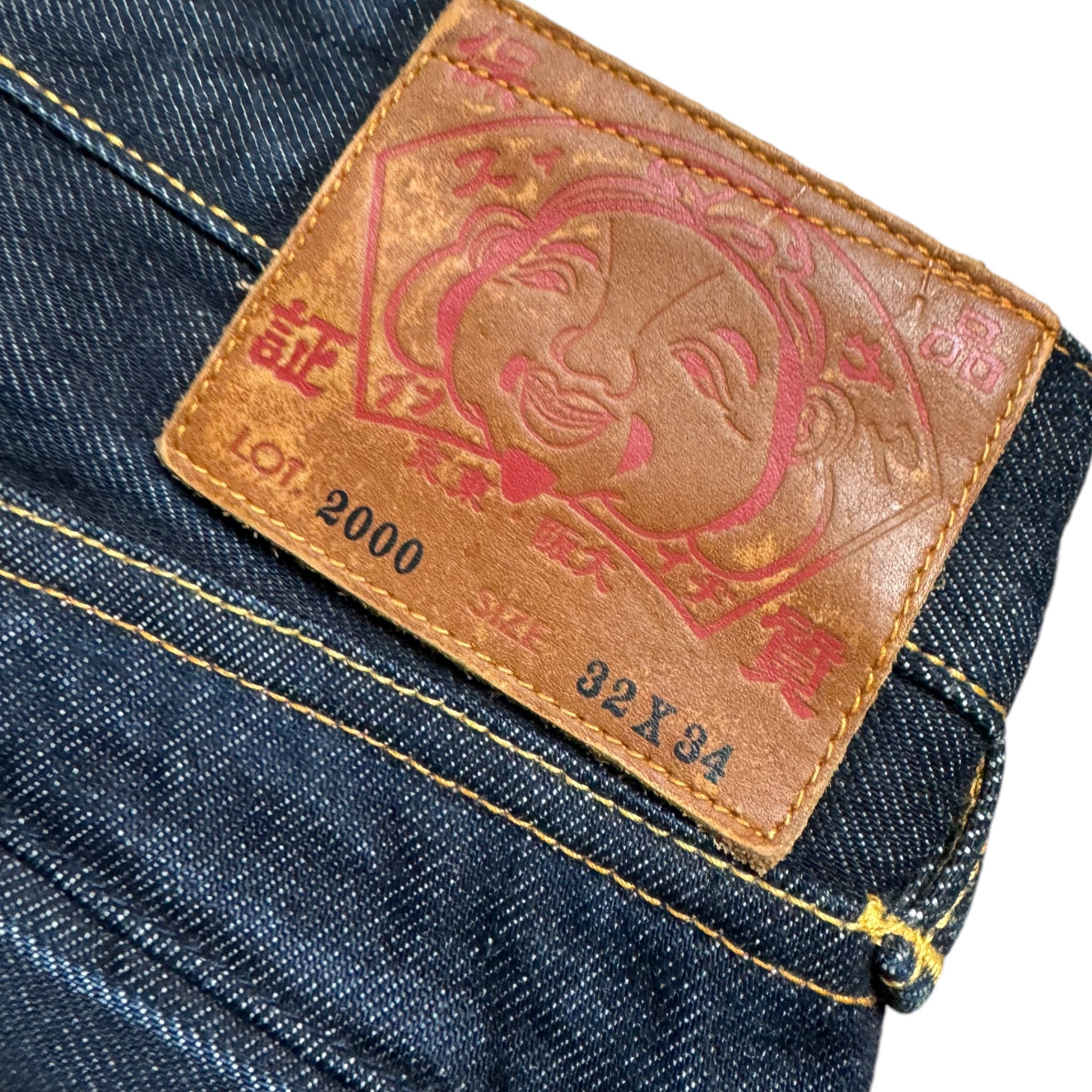 Jean baggy Evisu daicock (M)