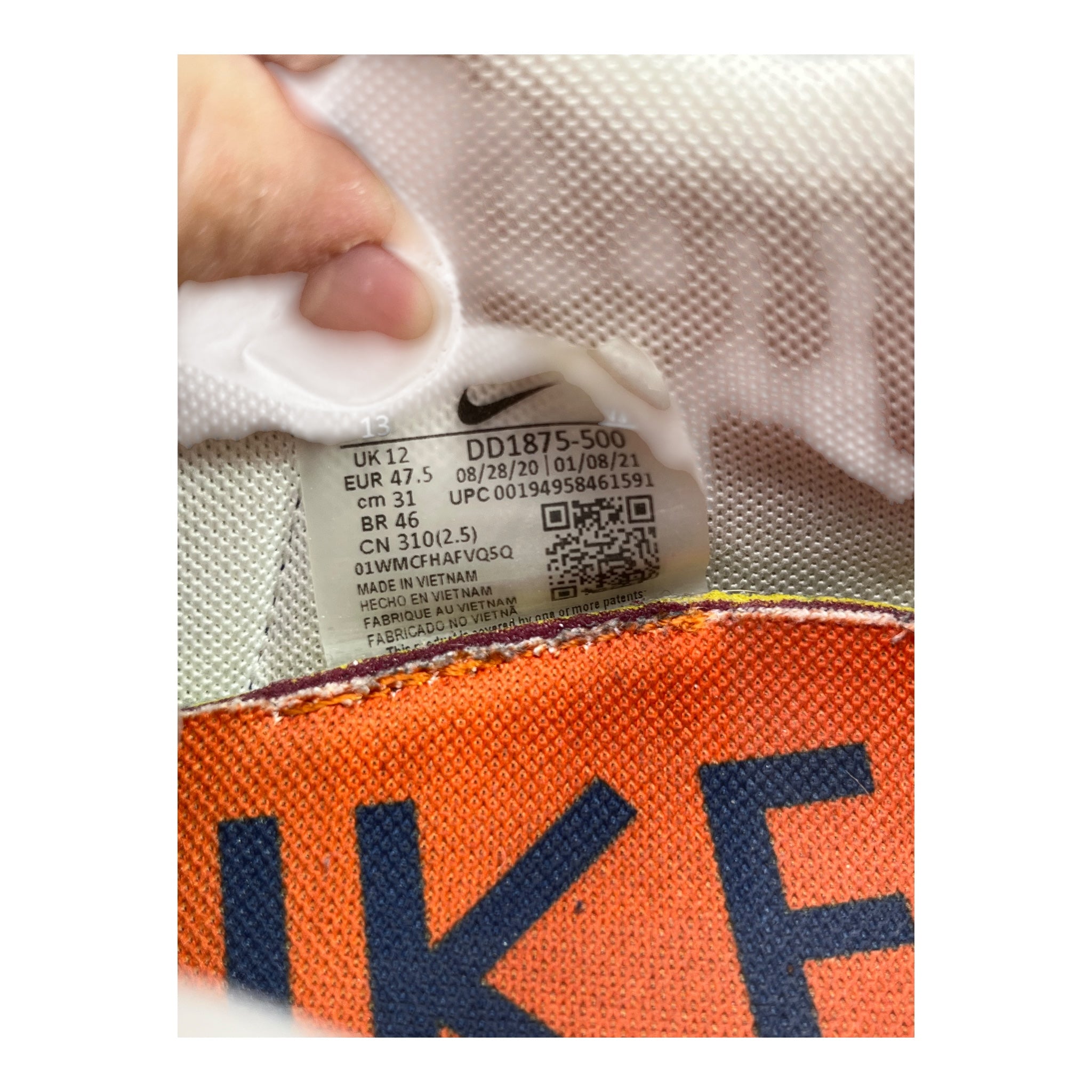 Nike Vaporwaffle Sacai Dark Iris (47.5EU)