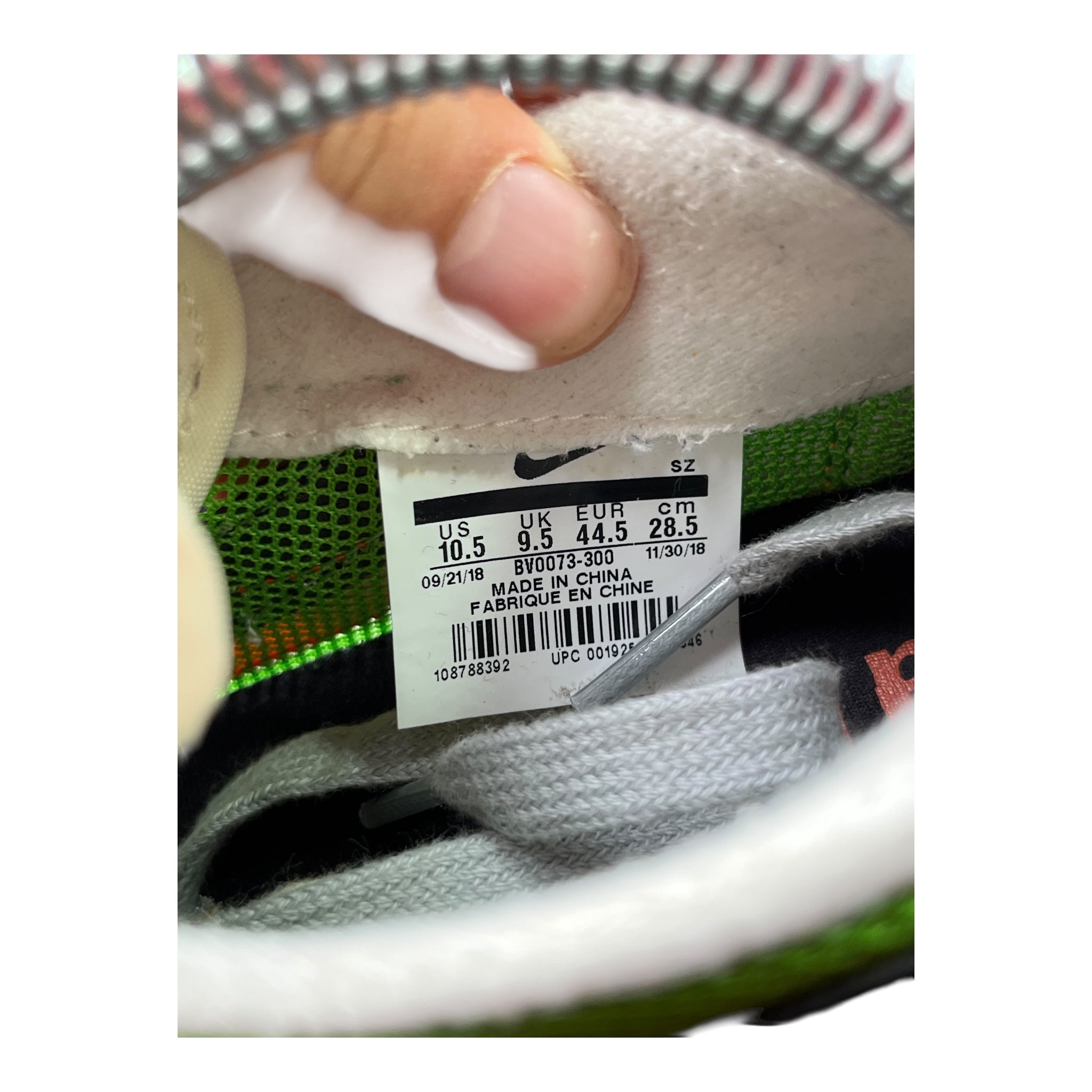Nike LD Waffle Sacai Green Multi (44.5EU)