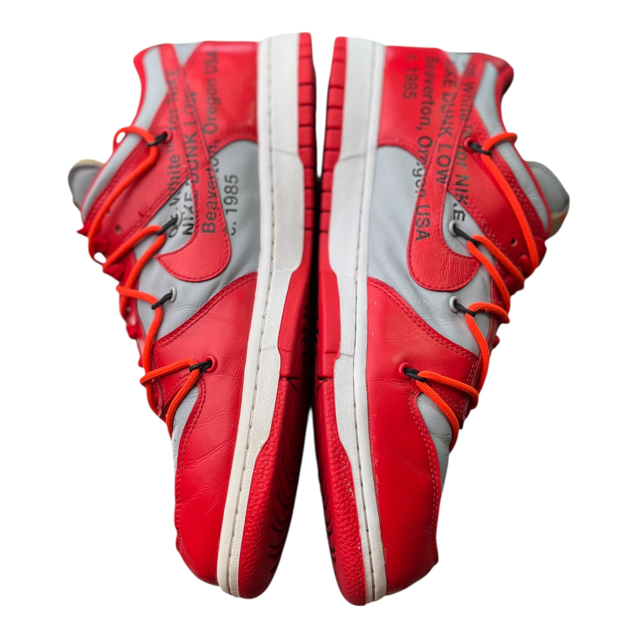 Nike Dunk Low Off-White Univerisity Red (44.5EU)