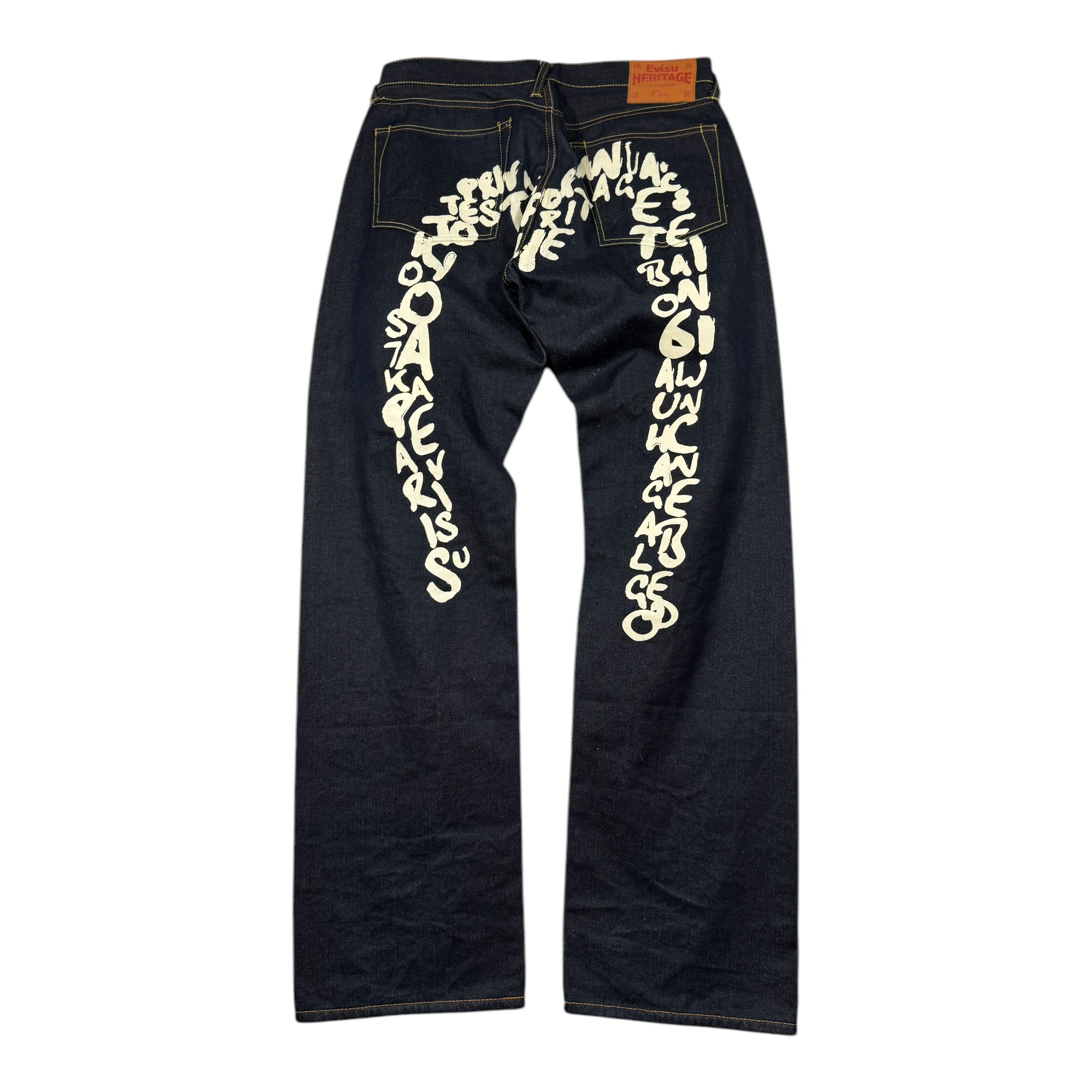 Jean baggy Evisu daicock (L)