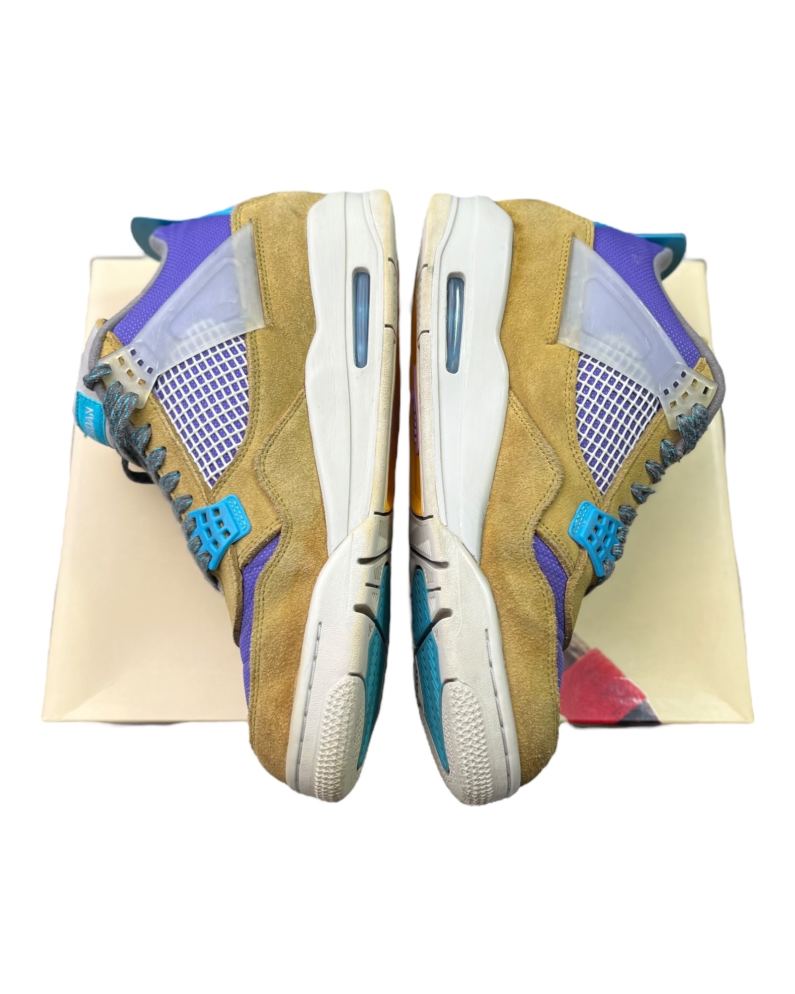 Jordan 4 Retro Union LA Desert Moss (44EU)