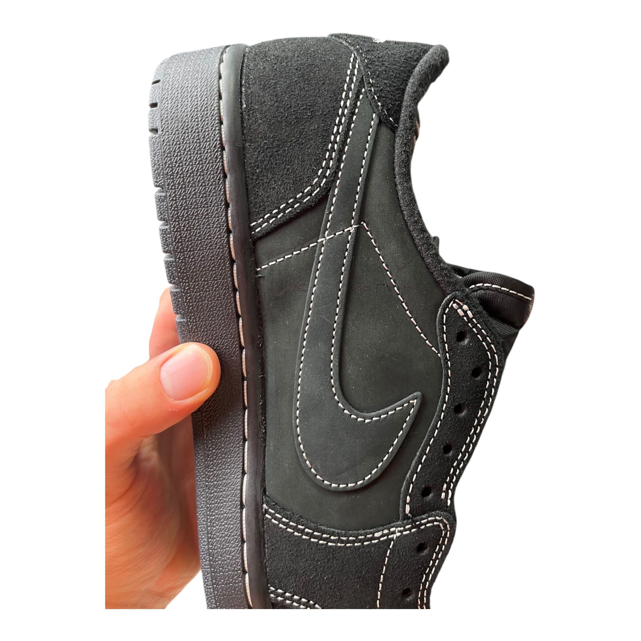 Jordan 1 Low SP Travis Scott Black Phantom (43EU)