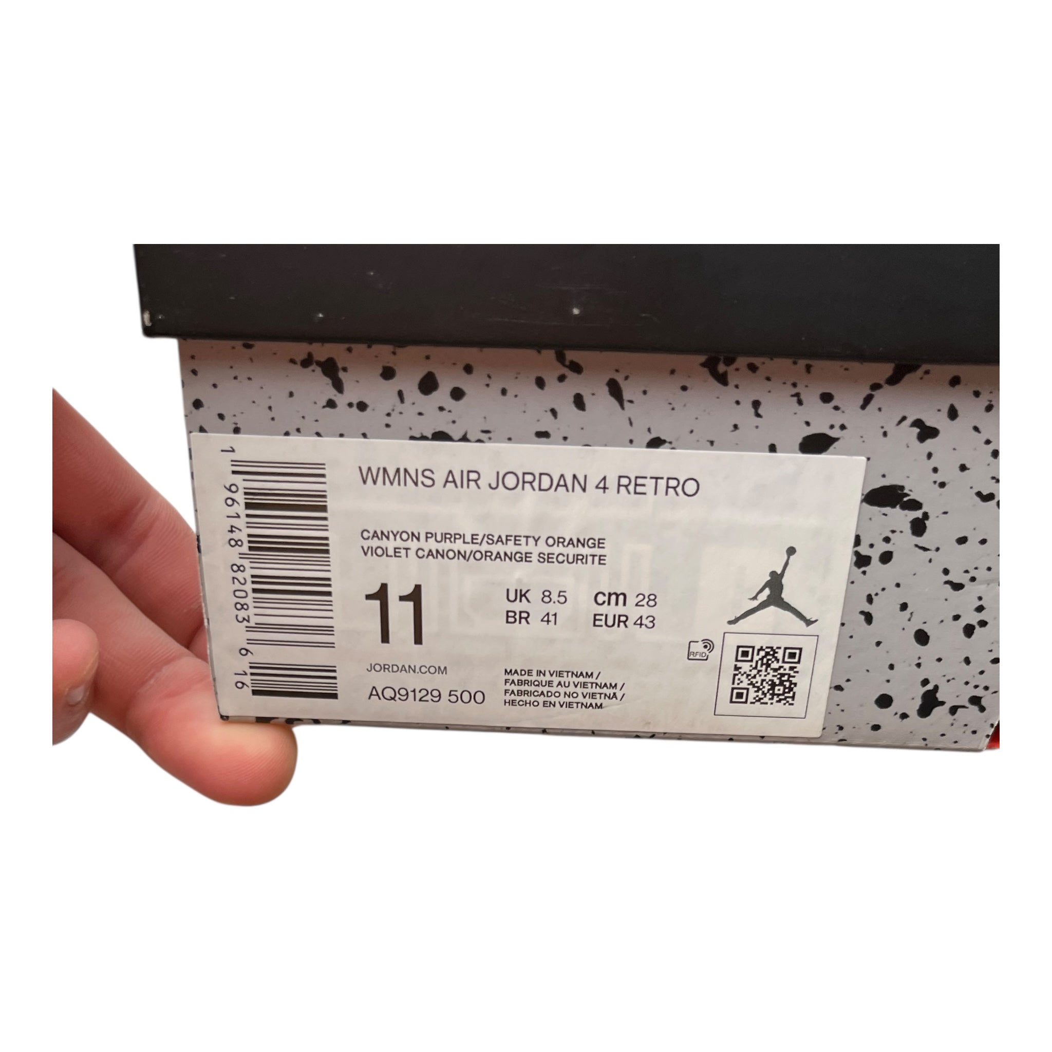 Jordan 4 Canyon Purple (43EU)