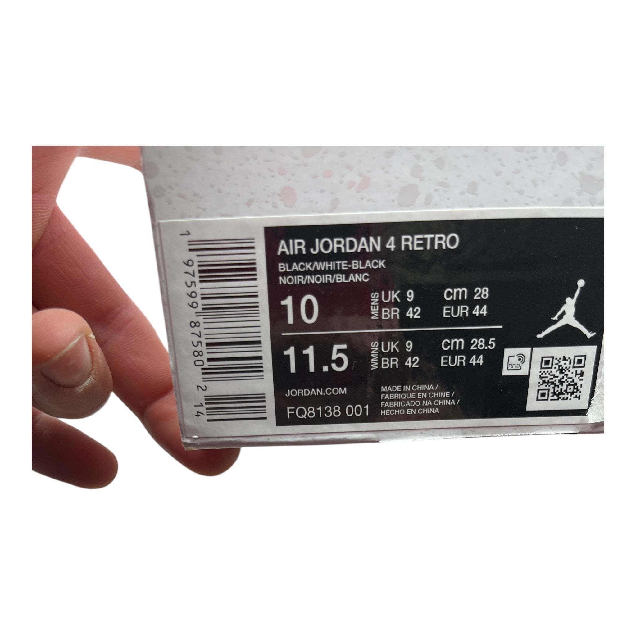 Jordan 4 White Thunder (44EU)