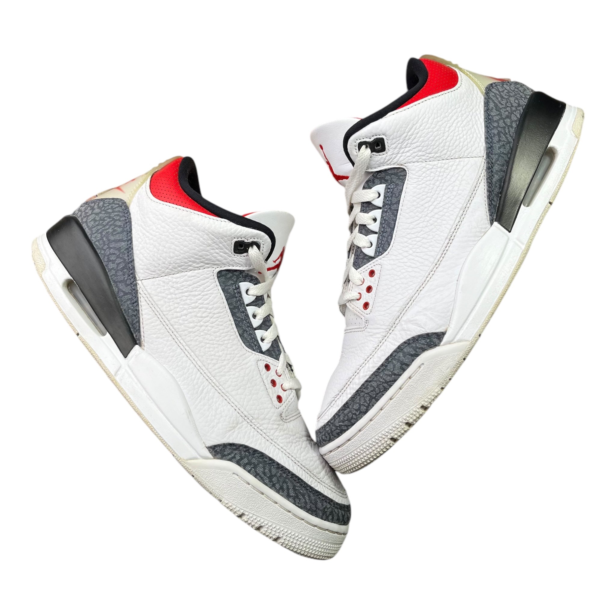 Jordan 3 Retro Fire Red Denim (46EU)