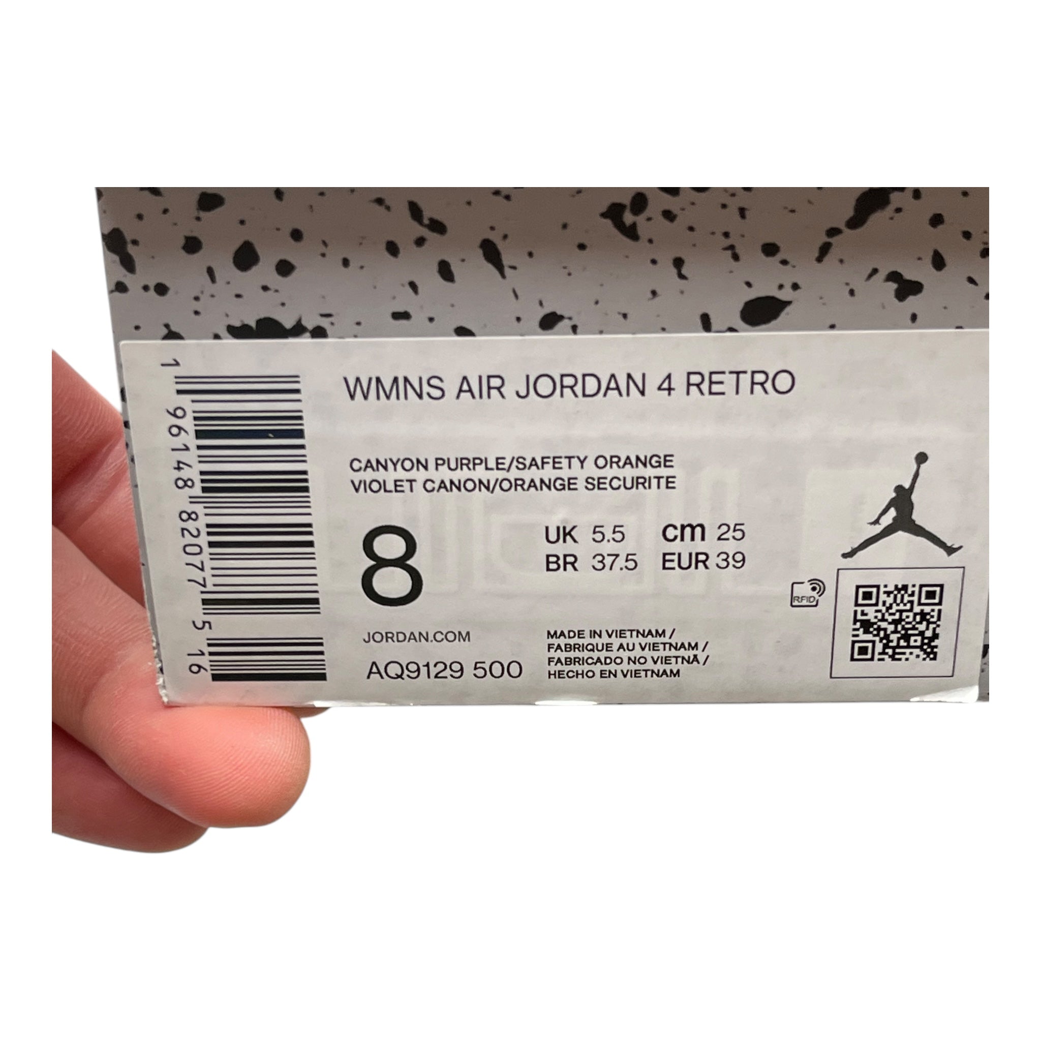 Jordan 4 Retro Canyon Purple (39EU)