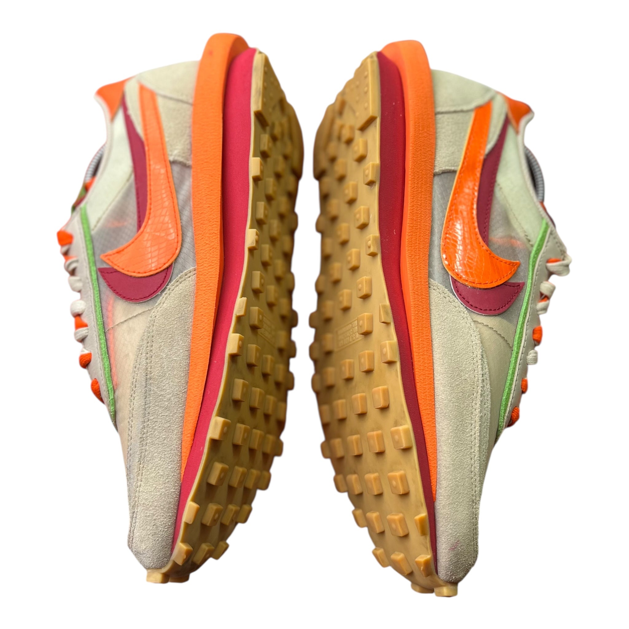 Nike LD Waffle Sacai Clot Net Orange Blaze (44.5EU)