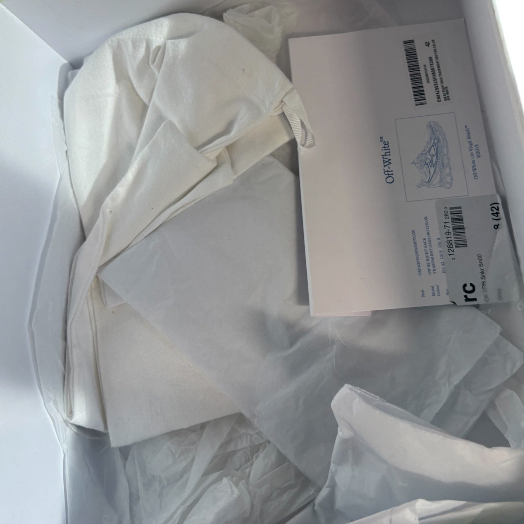 Off-White Be Right Back (42EU)