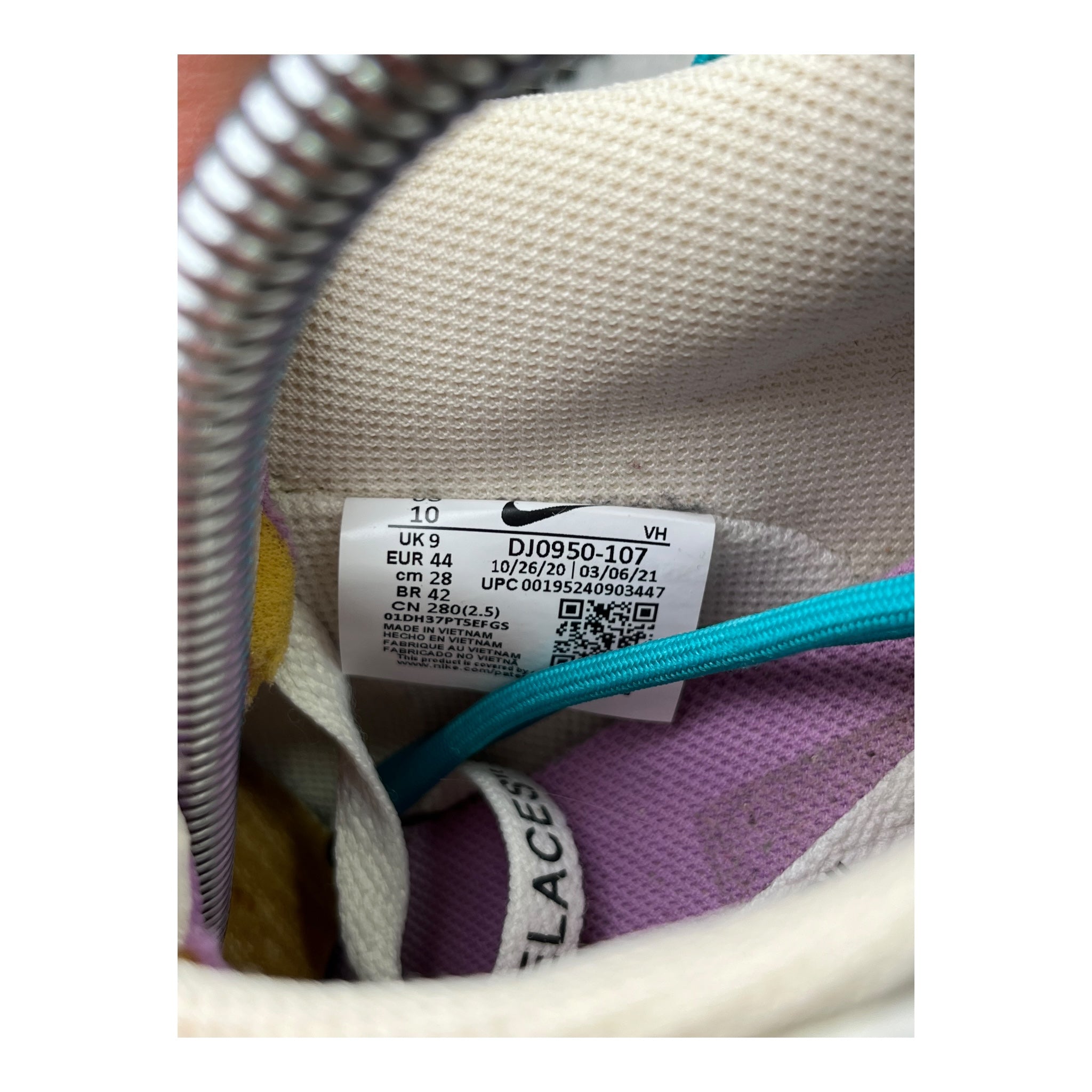 Nike Dunk Low Off-White Lot 36 (44EU)