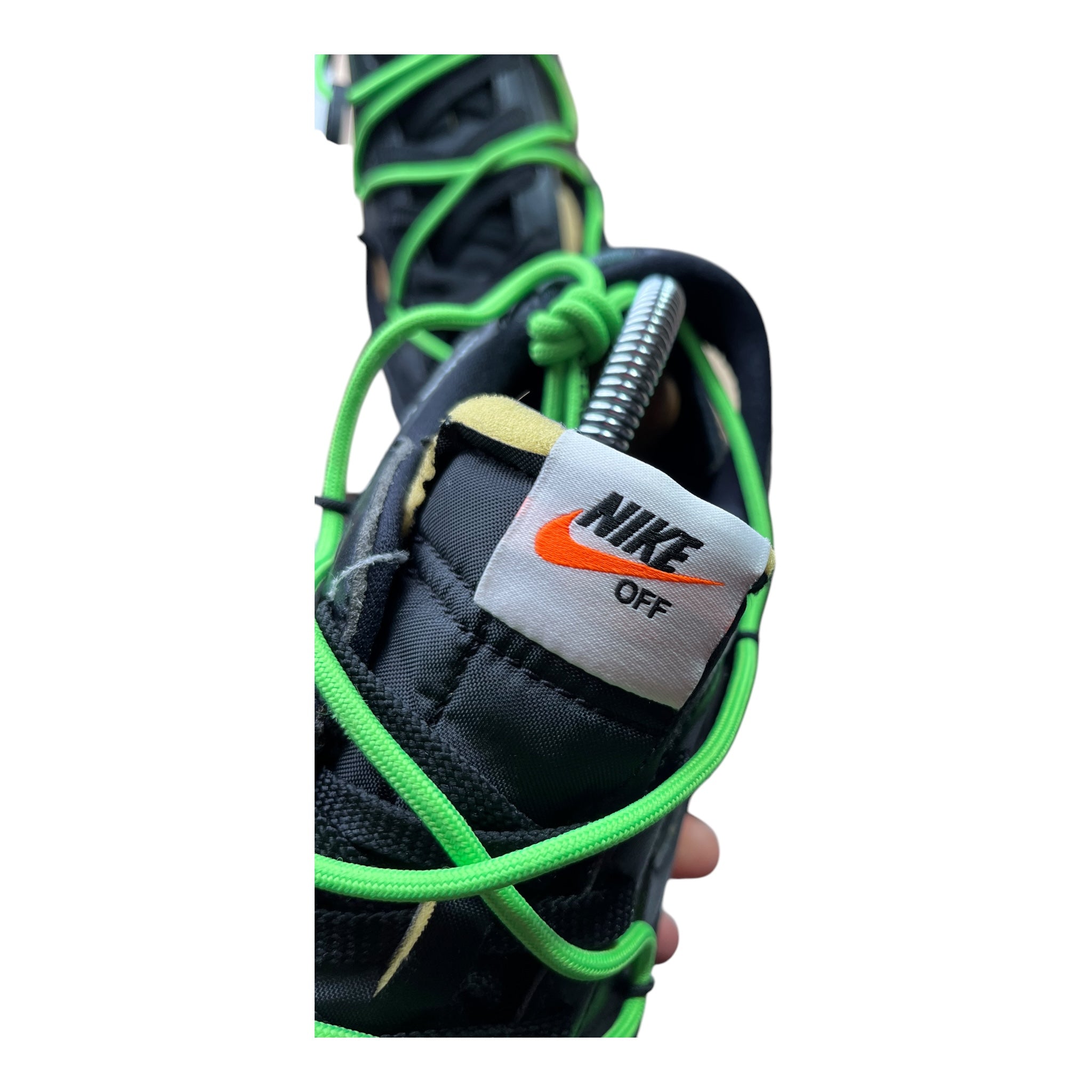 Nike Blazer Low Off-White Black Green (42EU)