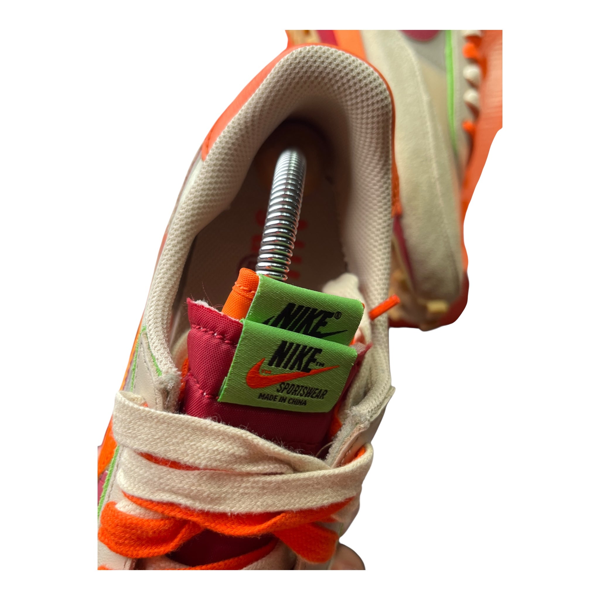 Nike LD Waffle Sacai Clot Net Orange Blaze (46EU)