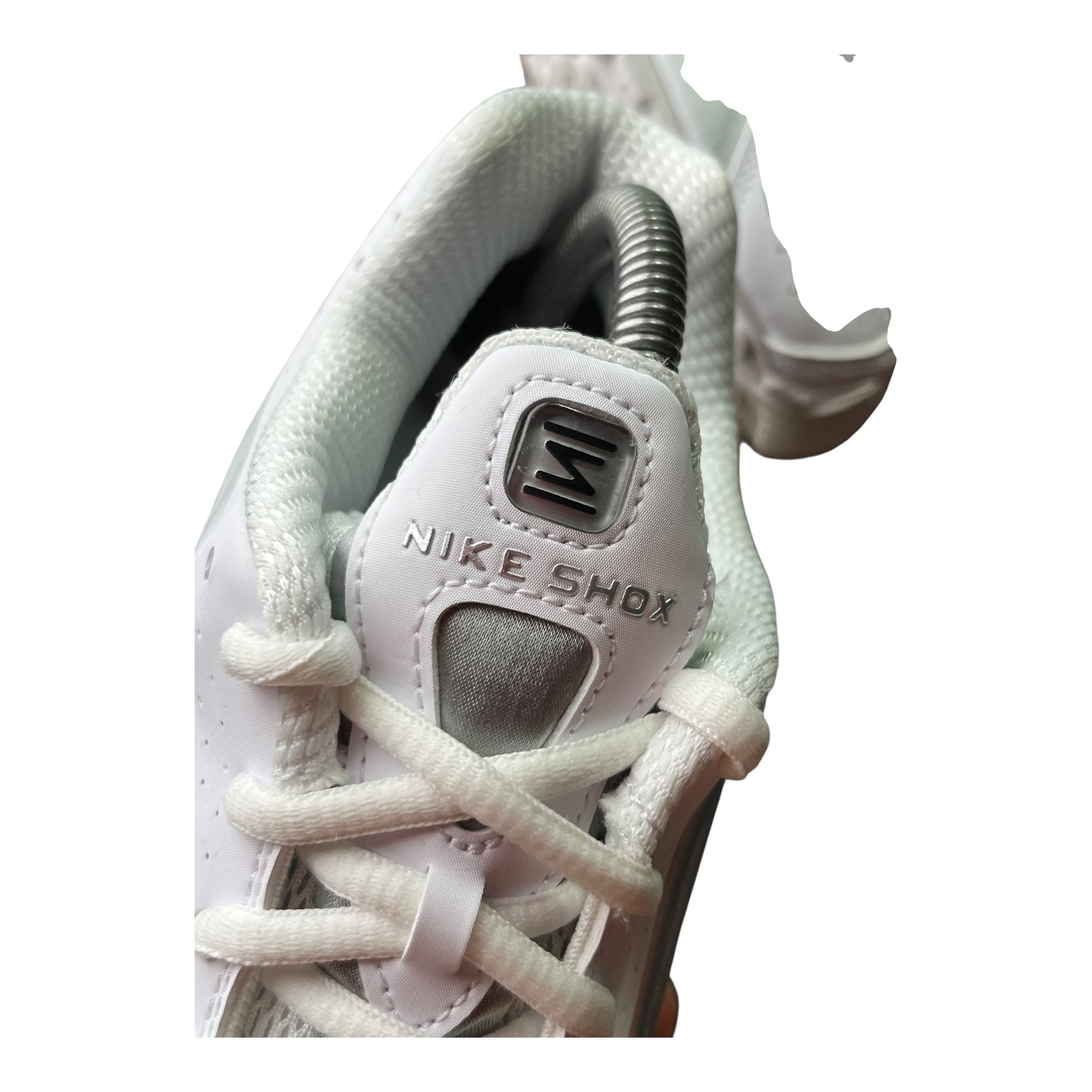 Nike Shox R4 Weiß Metallic Volt (40EU)
