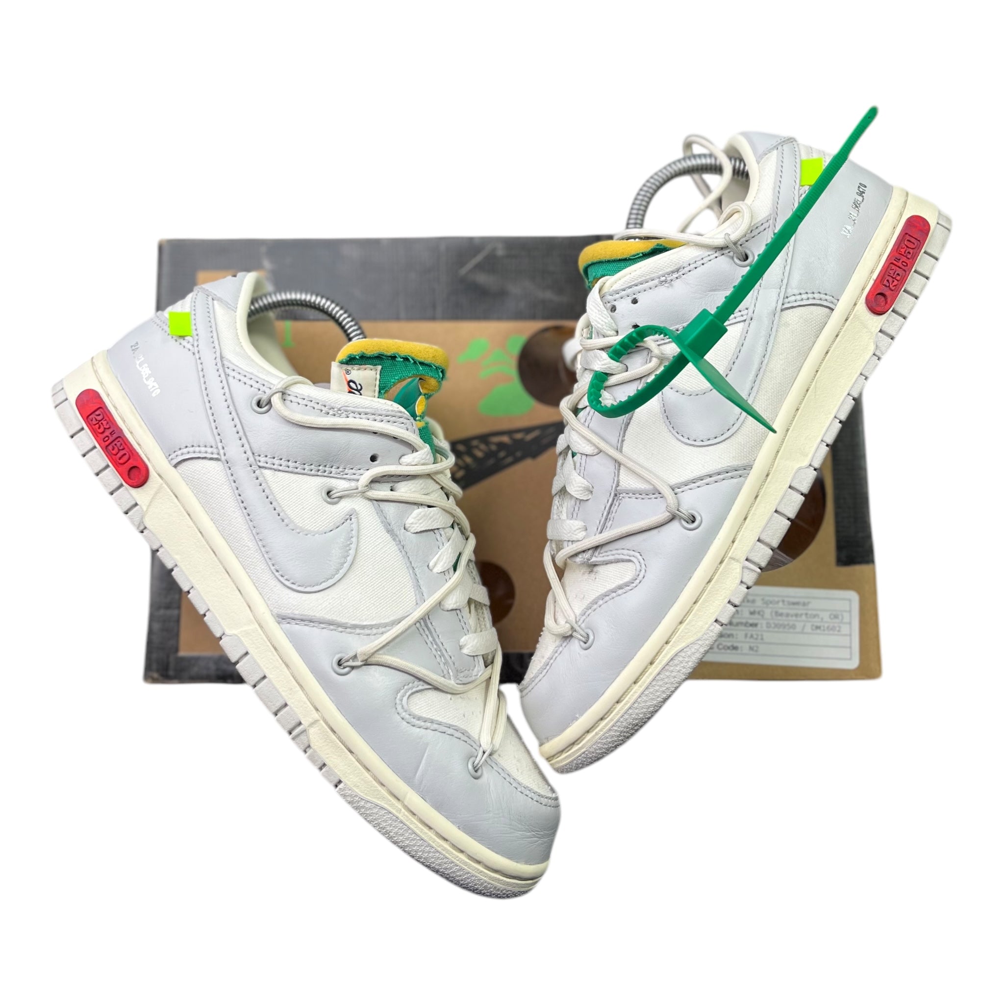 Nike Dunk Low Off-White Lot 25 (42EU)