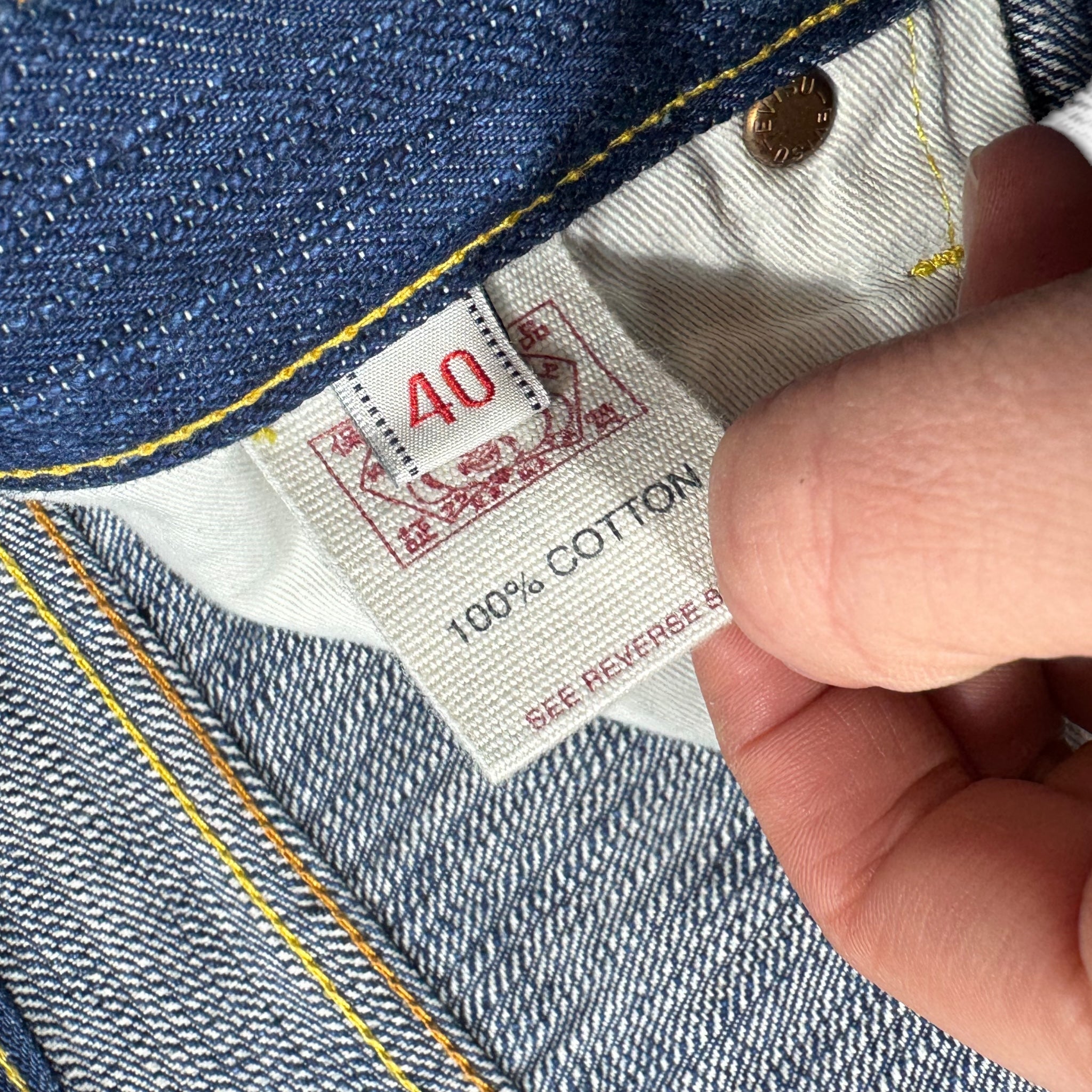 Jean baggy Evisu daicock (XL)