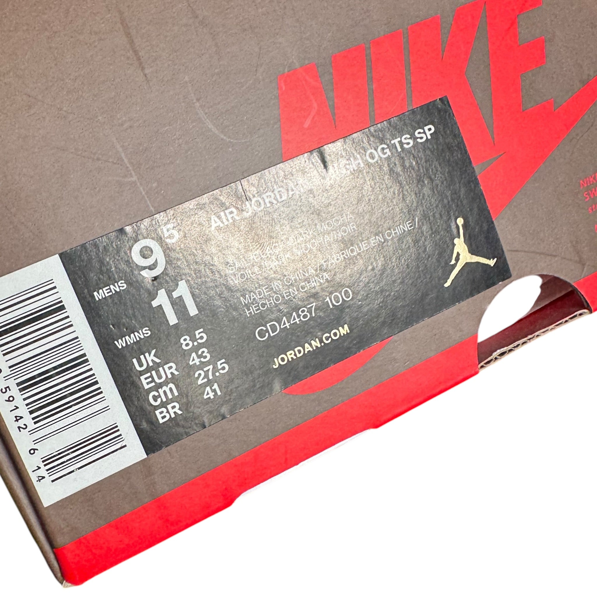 Jordan One High Travis Scott (43EU)
