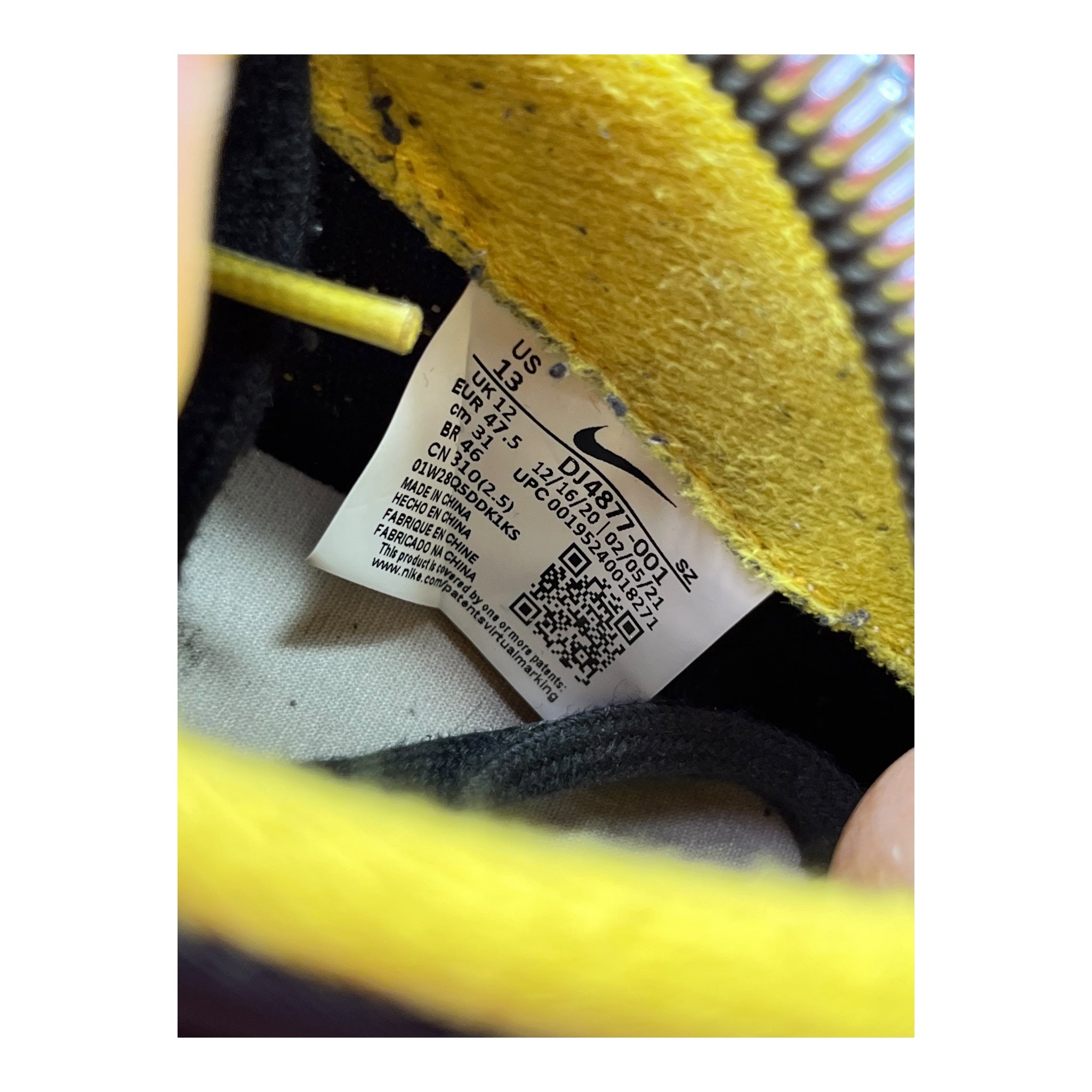 Nike LD Waffle Sacai Undercover Hellgelb (47,5EU)
