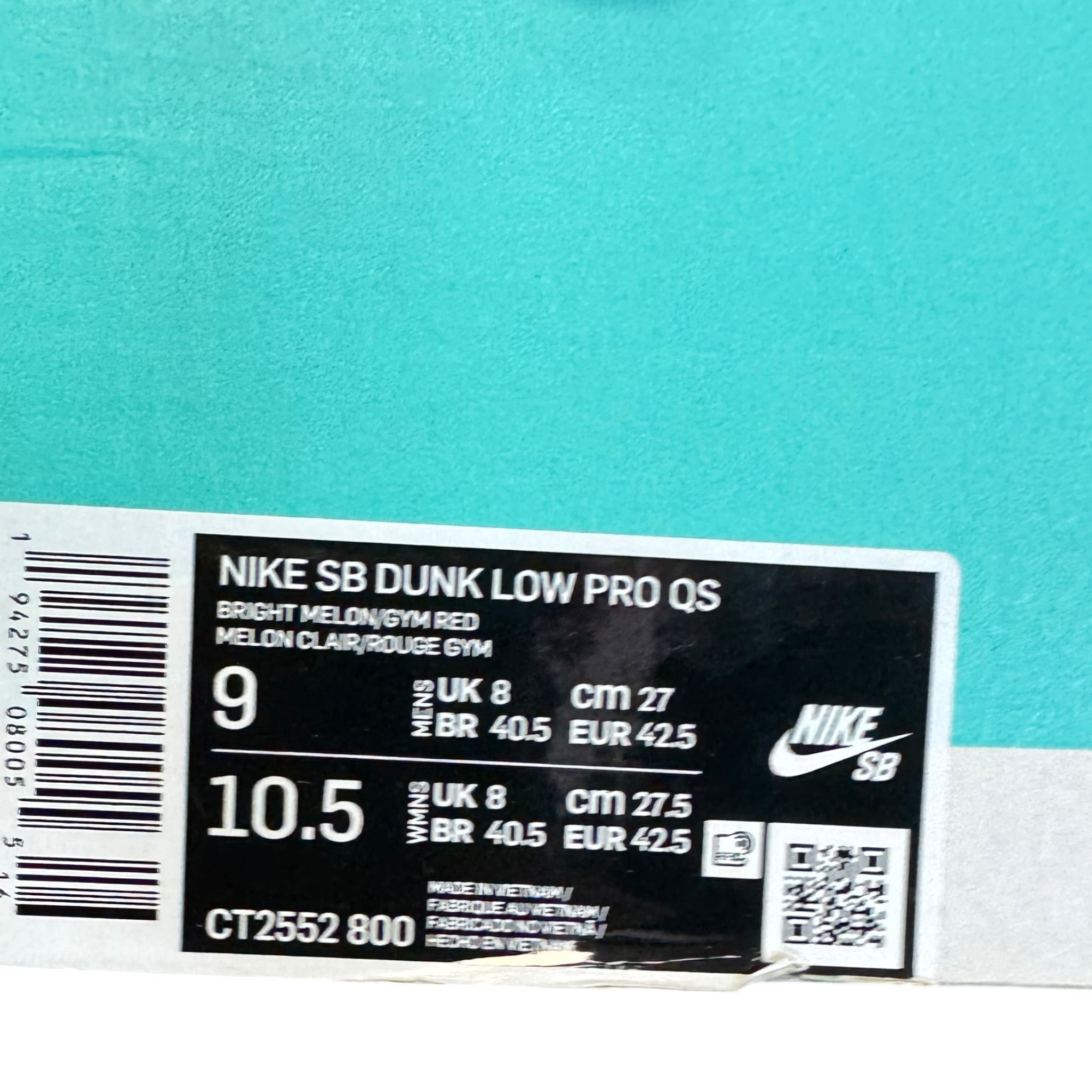 Dunk SB Low Strange Love (42.5EU)