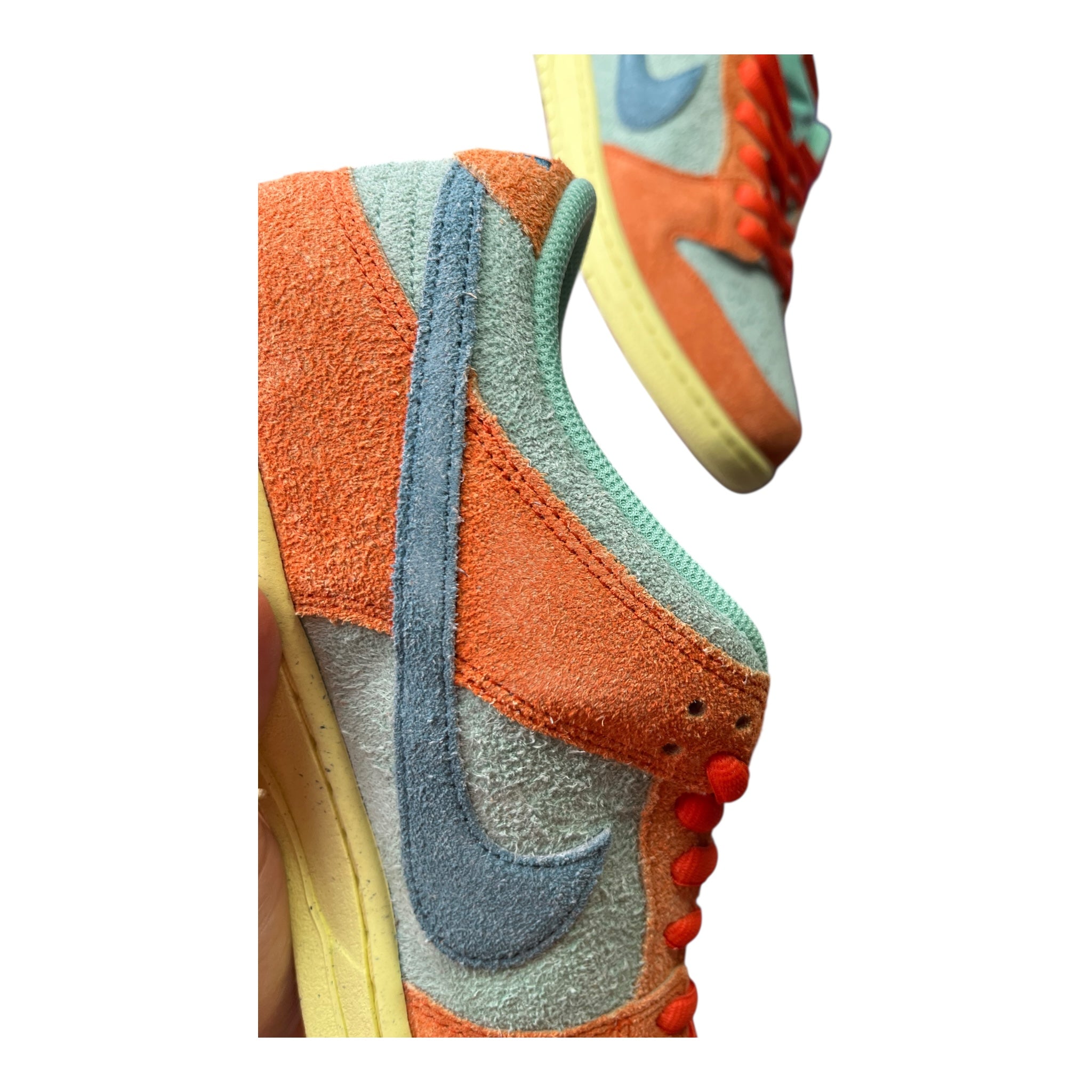 Nike Dunk Low SB Orange Emerald Rise (45.5EU)