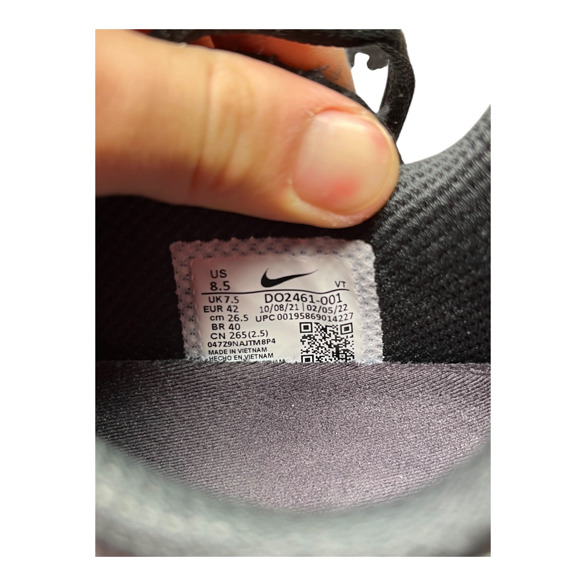 Nike Air Max 2013 Stussy Schwarz (42EU)