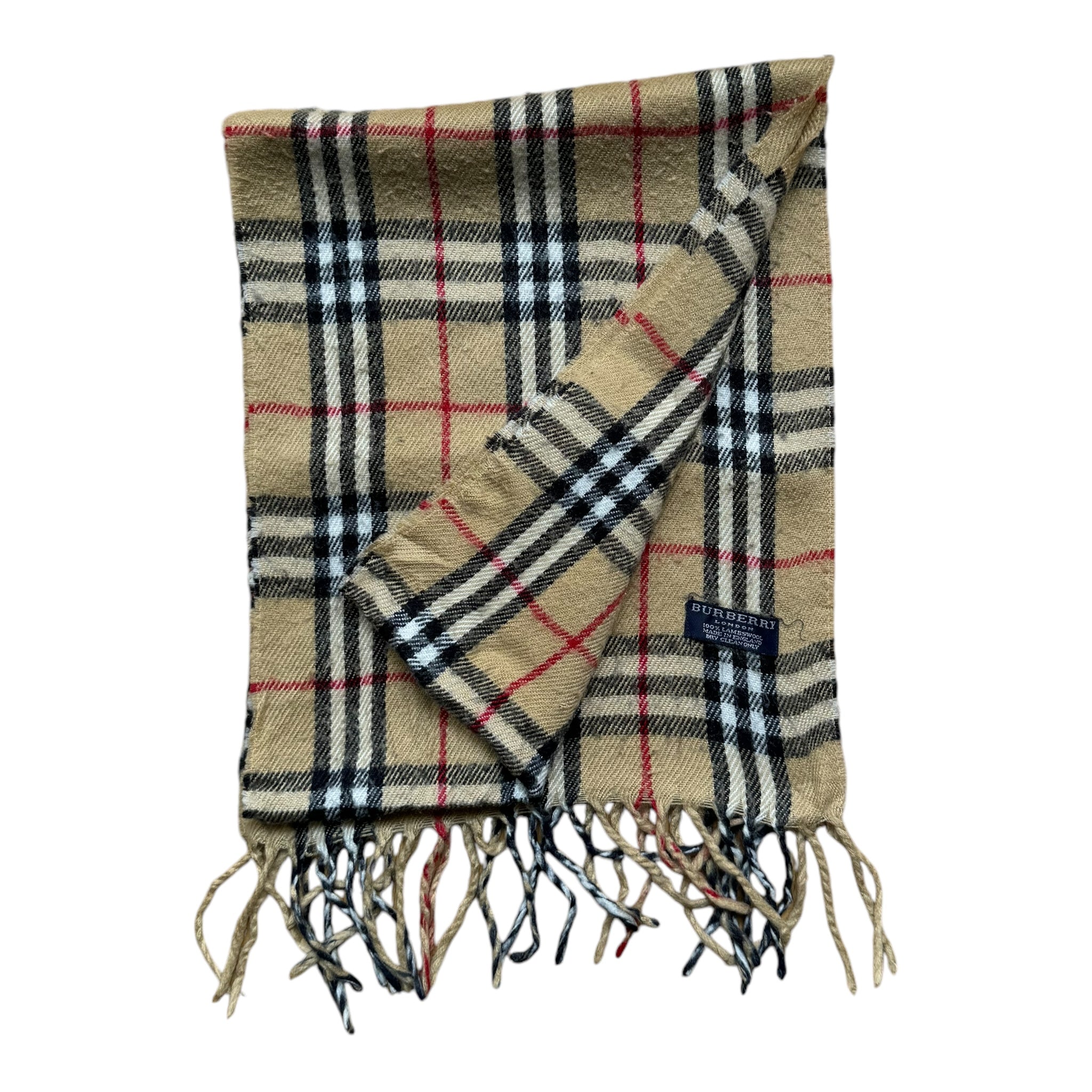 Burberry Nova Check Wool Scarf