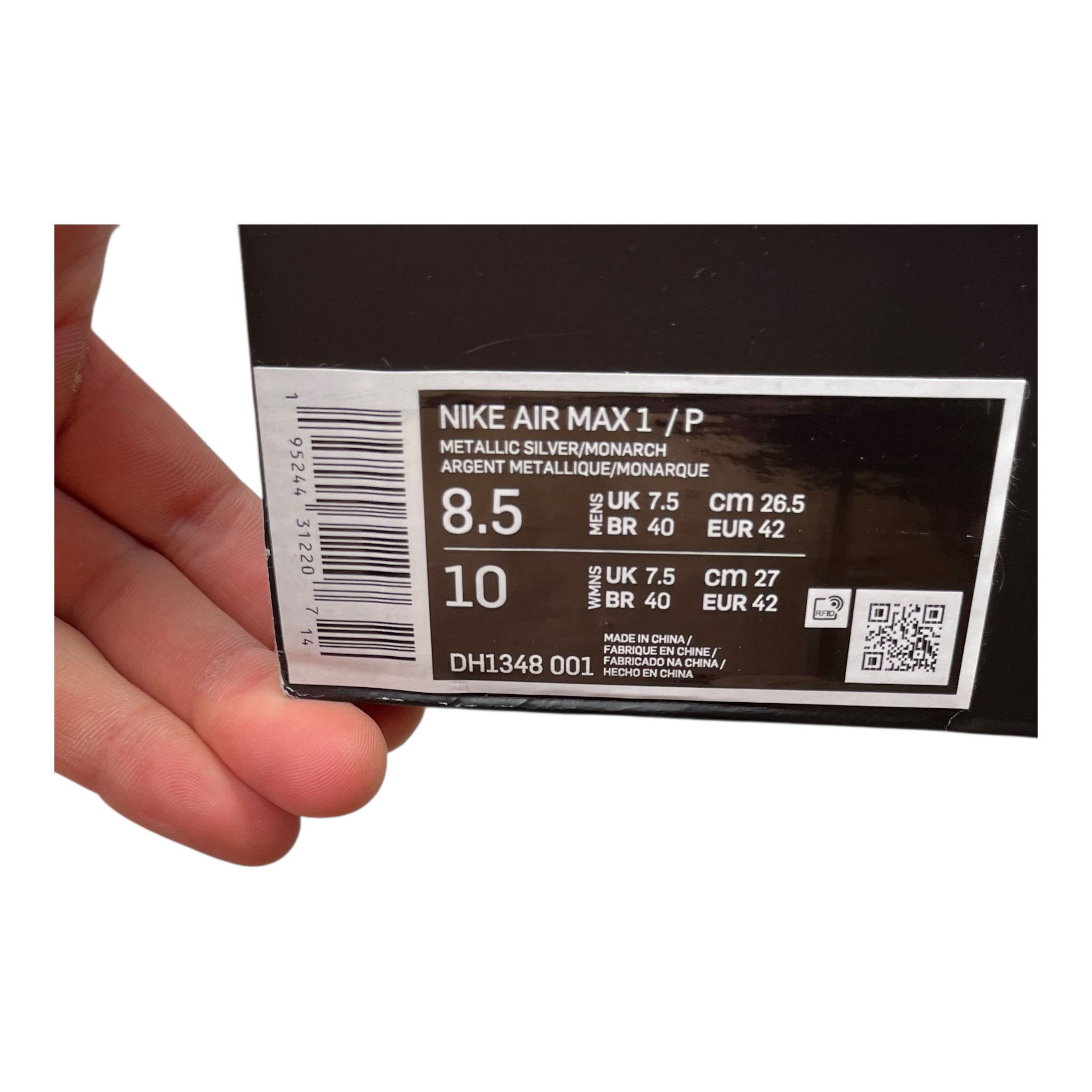 Nike Air Max 1 Patta Monarch (42EU)