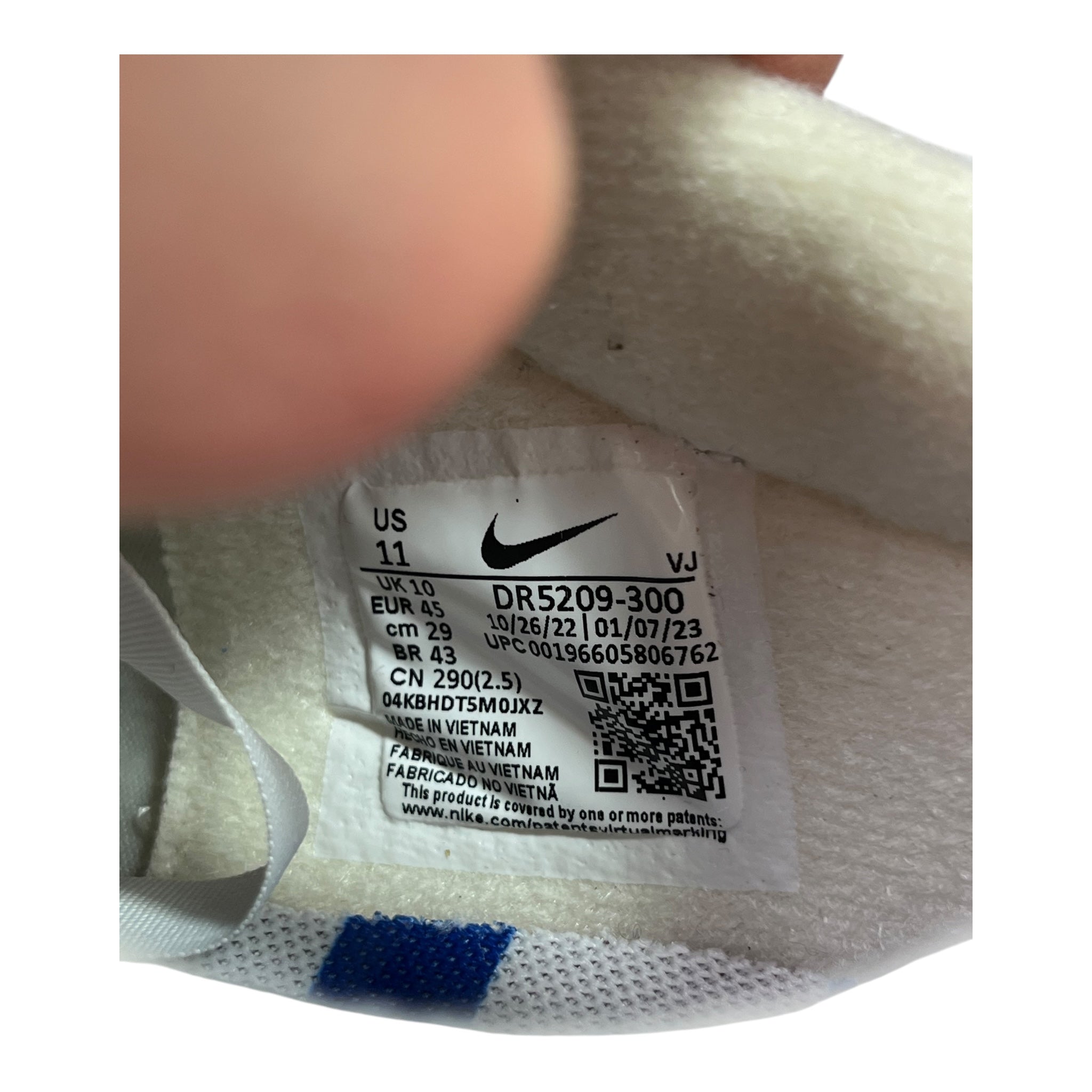 Nike Vaporwaffle Sacai Jean Paul Gaultier Woven Multi (45EU)