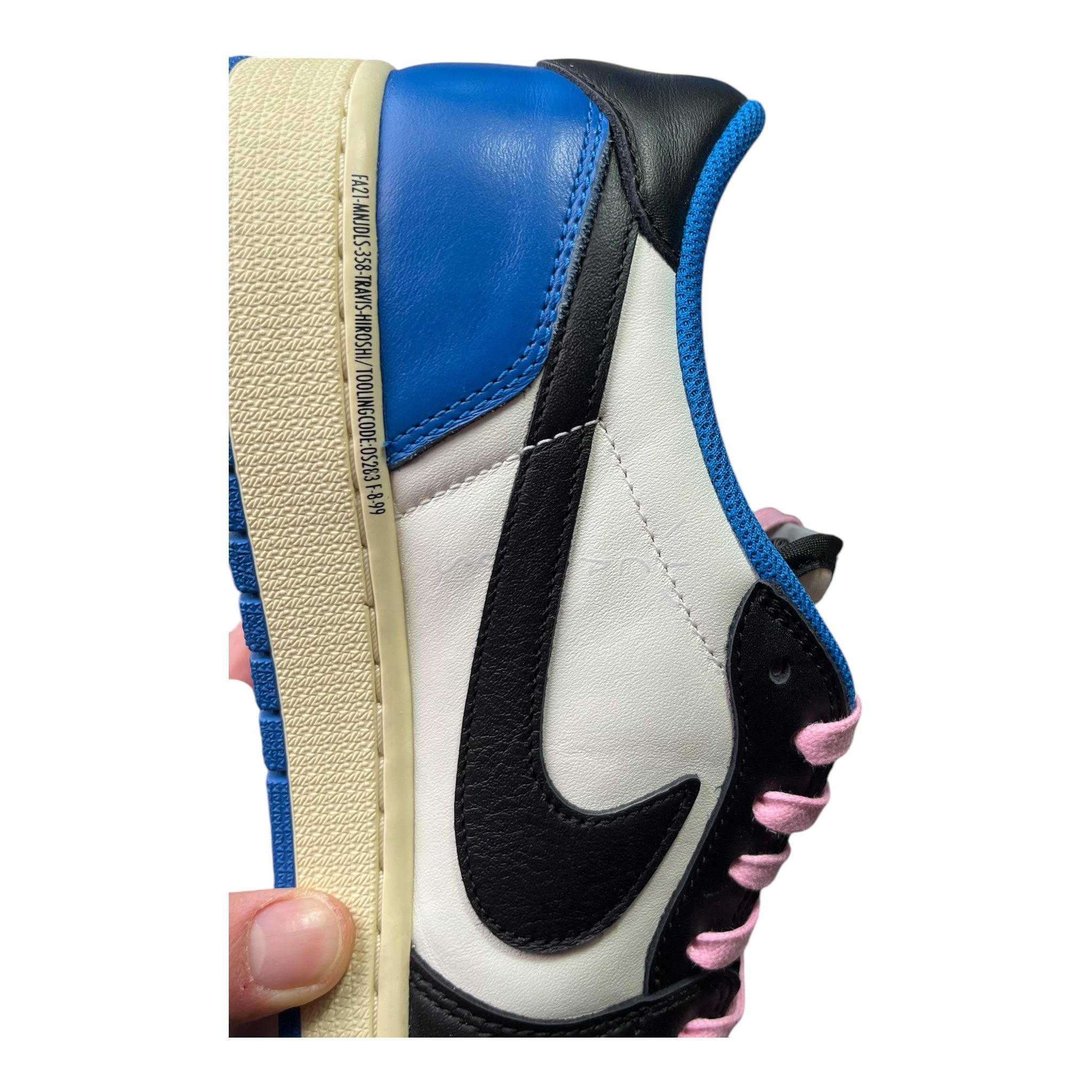 Jordan 1 Low Travis Scott Fragment Royal Blue (47EU)