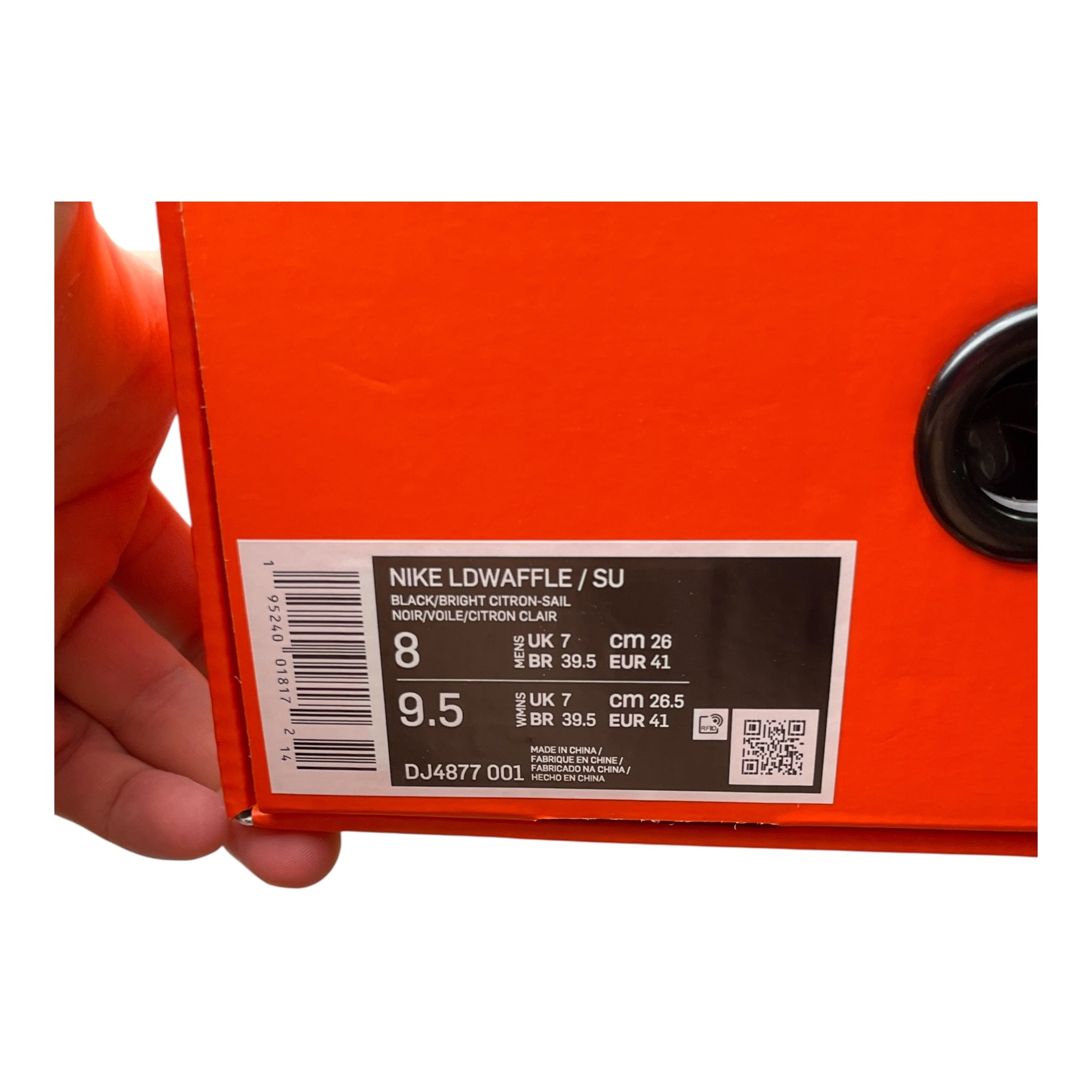 Nike LD Waffle Sacai Undercover Hellgelb (41EU)