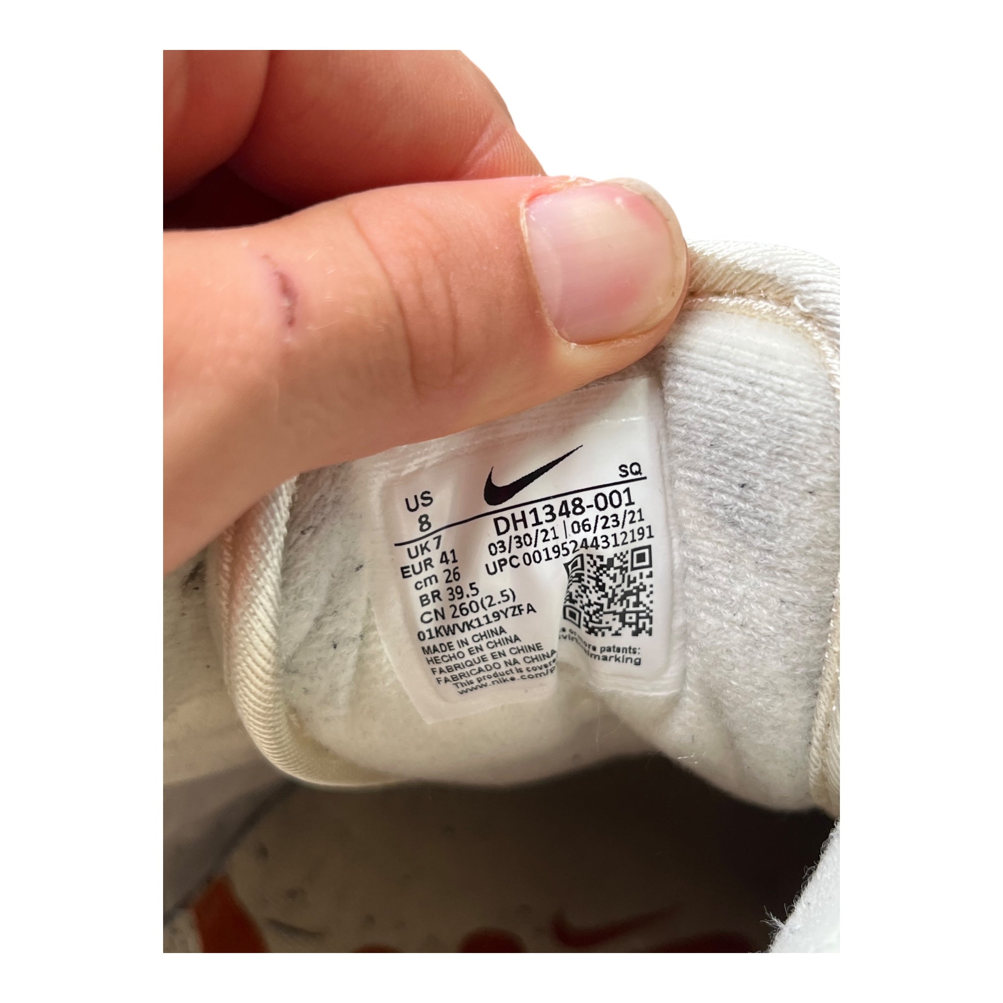Nike Air Max 1 Patta Monarch (41EU)