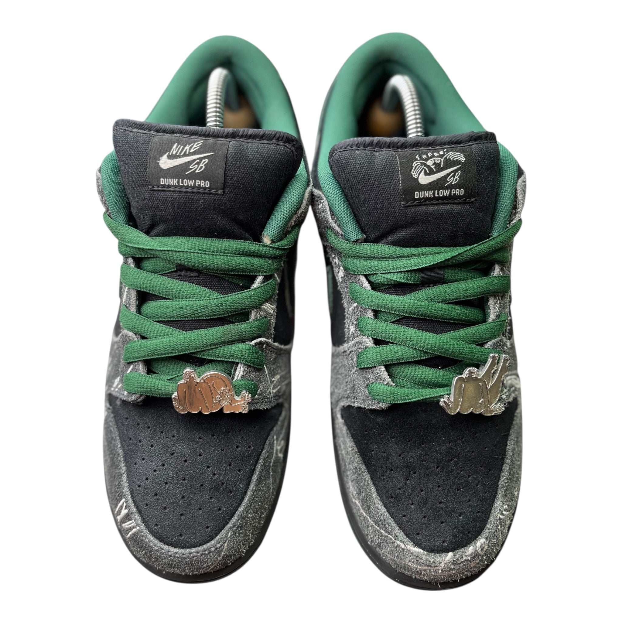 Nike Dunk Low SB There Skateboards Schwarz Gorge Grün (44.5EU)