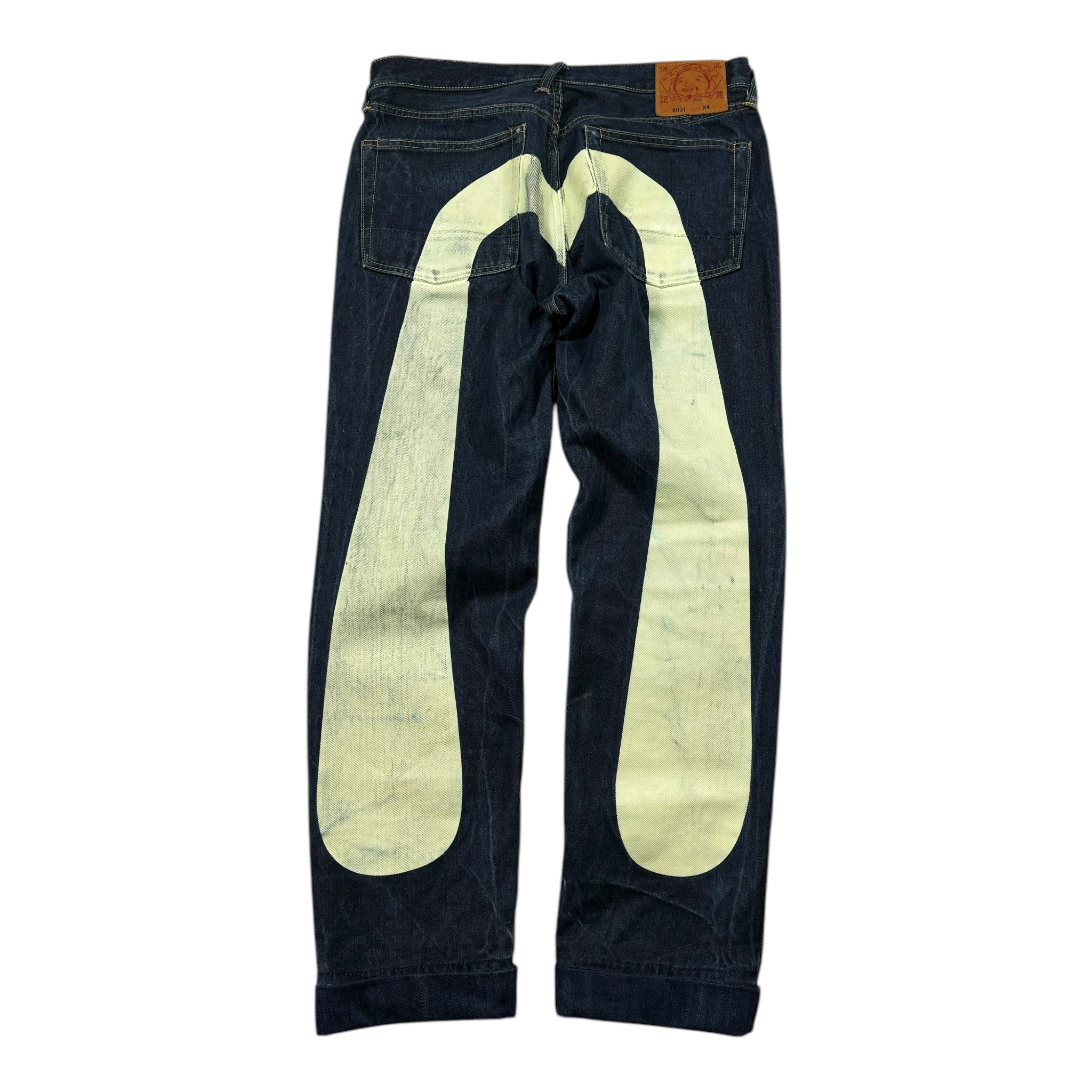 Jean baggy Evisu Daicock (L)