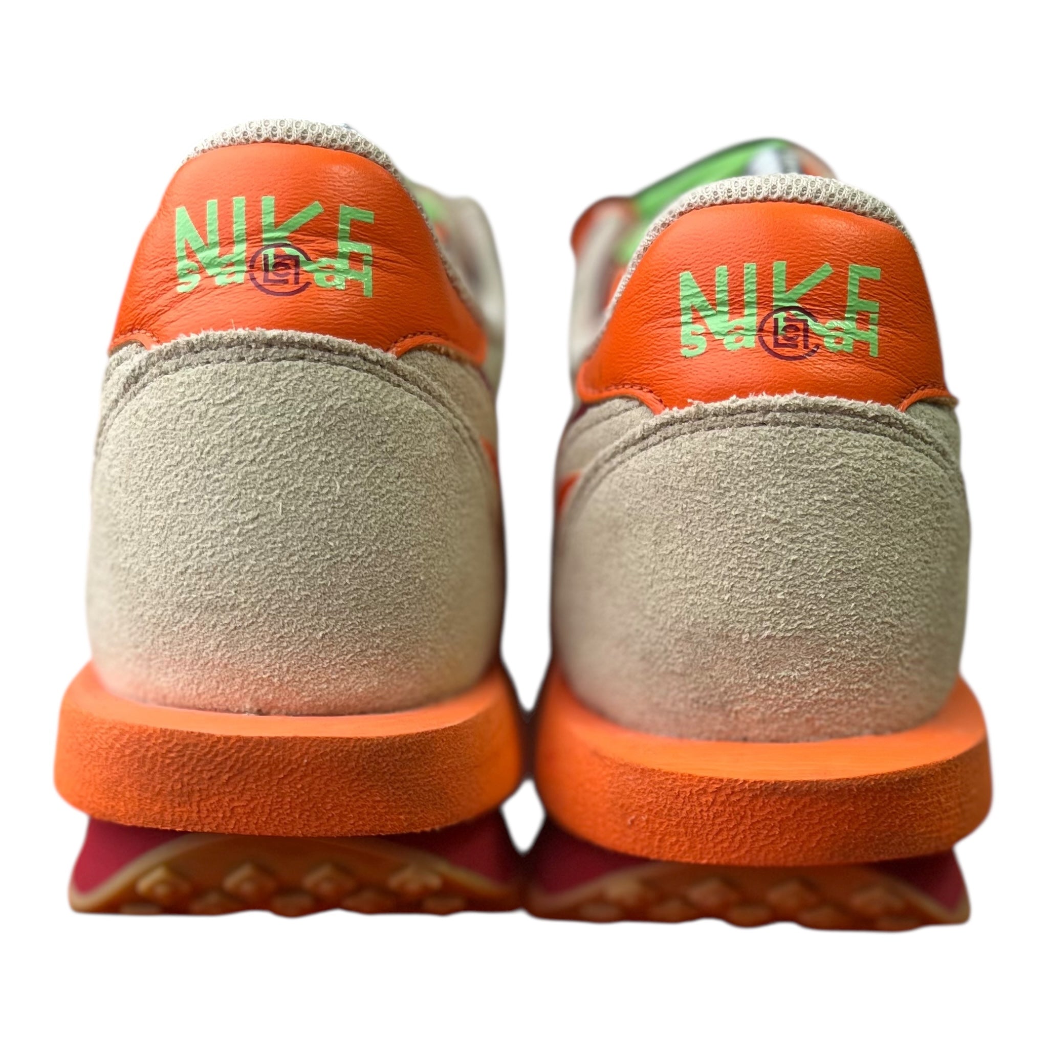 Nike LD Waffle Sacai Clot Net Orange Blaze (44.5EU)