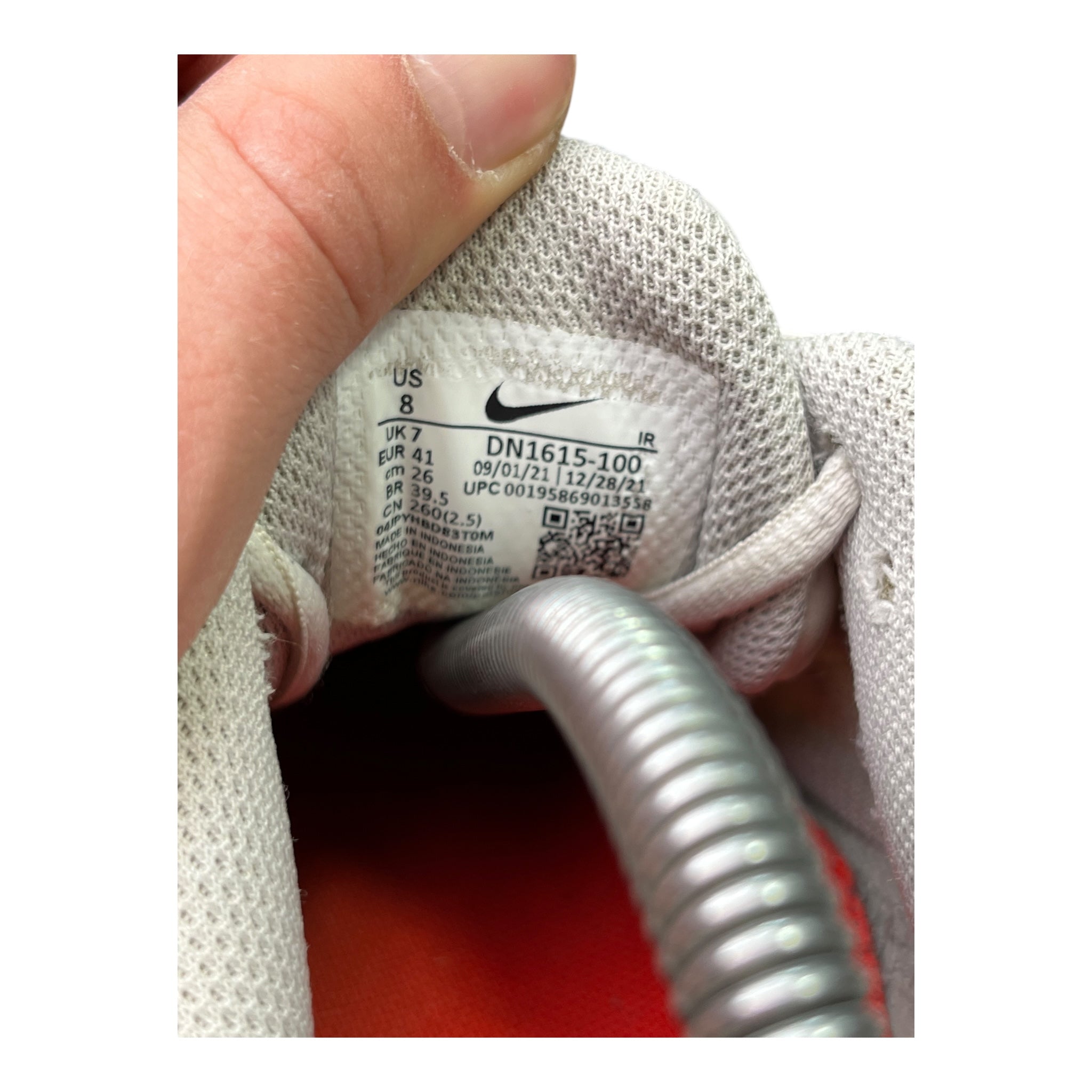 Nike Shox Ride 2 Supreme White Grey Fog (41EU)