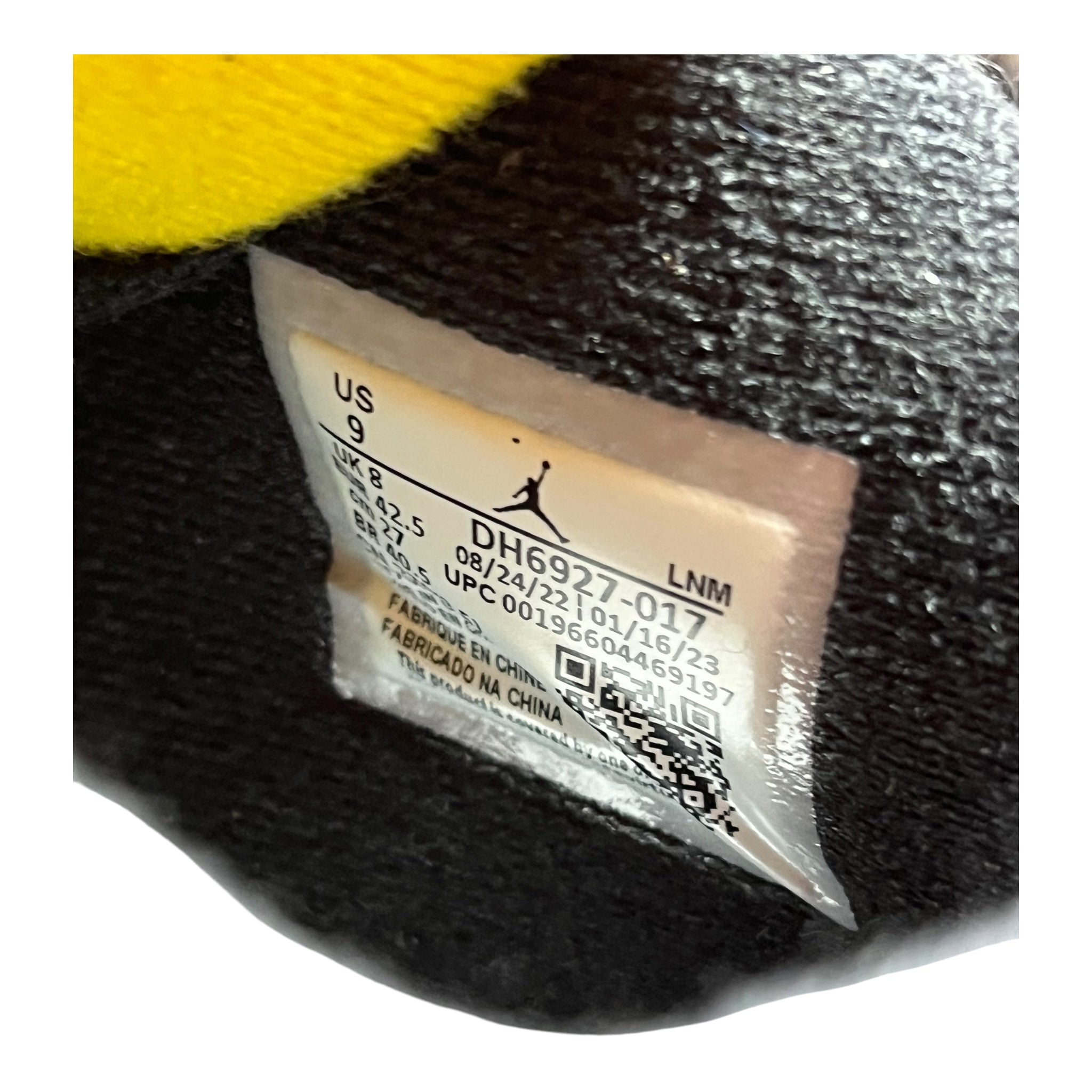Jordan 4 Retro Gelb Donner (42.5EU)