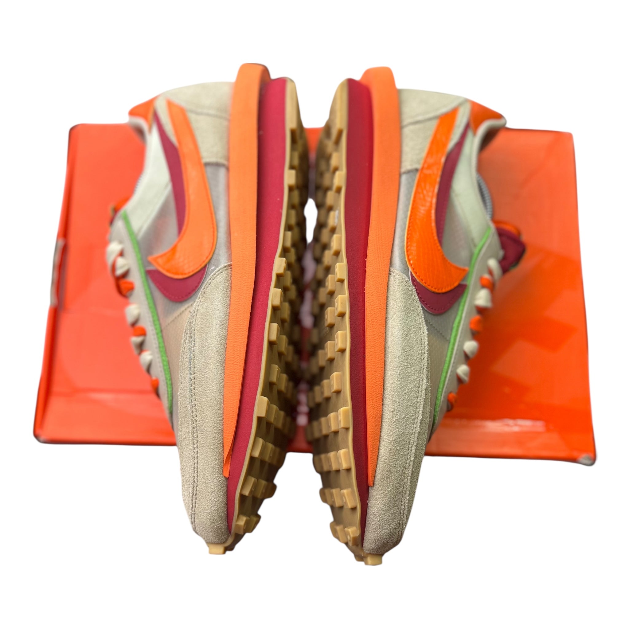 Nike LD Waffle Sacai Clot Net Orange Blaze (46EU)