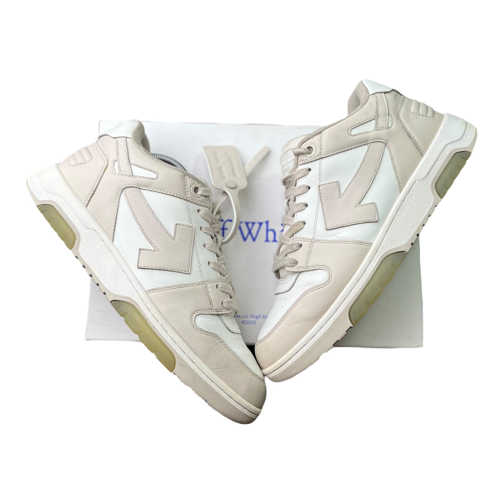 Off-White Out Of Office Beige White (44EU)