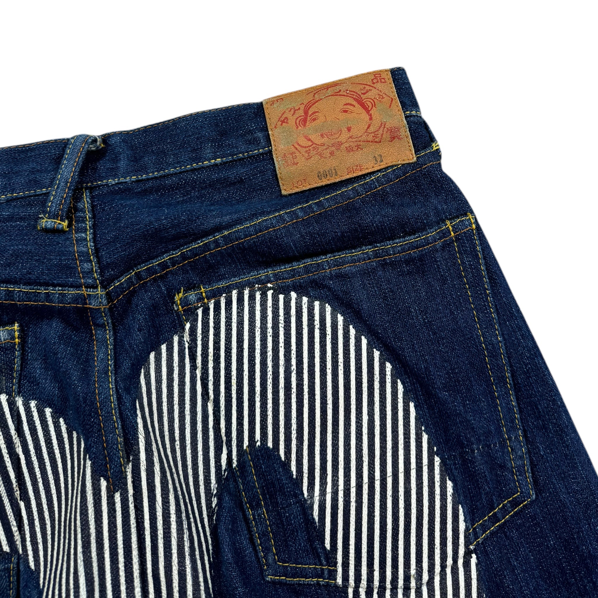 Jean baggy Evisu daicock (M)