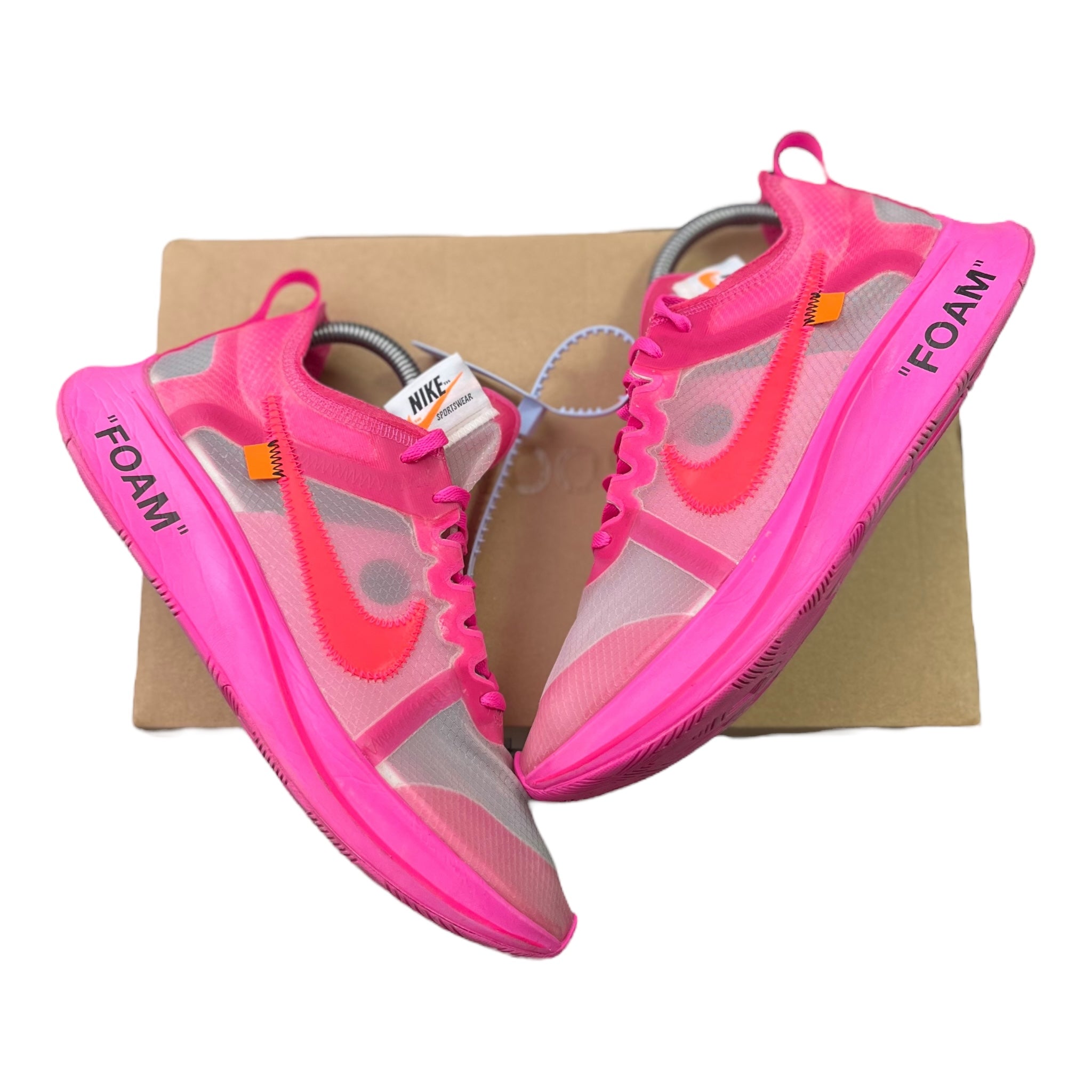 Nike Zoom Fly Off-White Pink (42EU)
