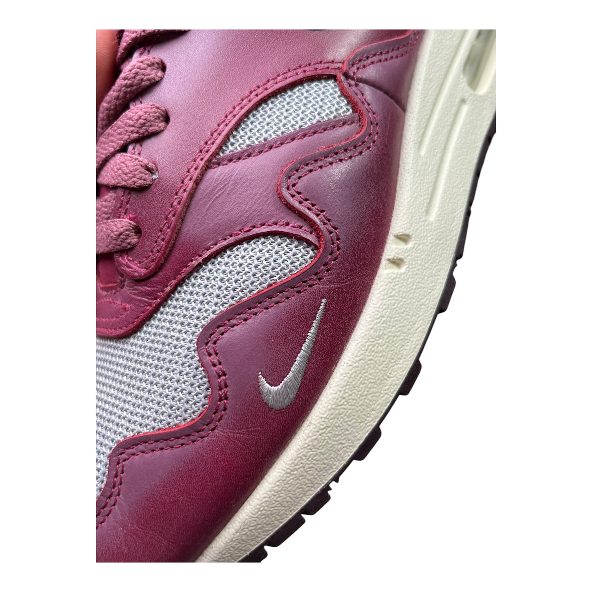 Nike Air Max 1 Patta Rush Maroon (41EU)