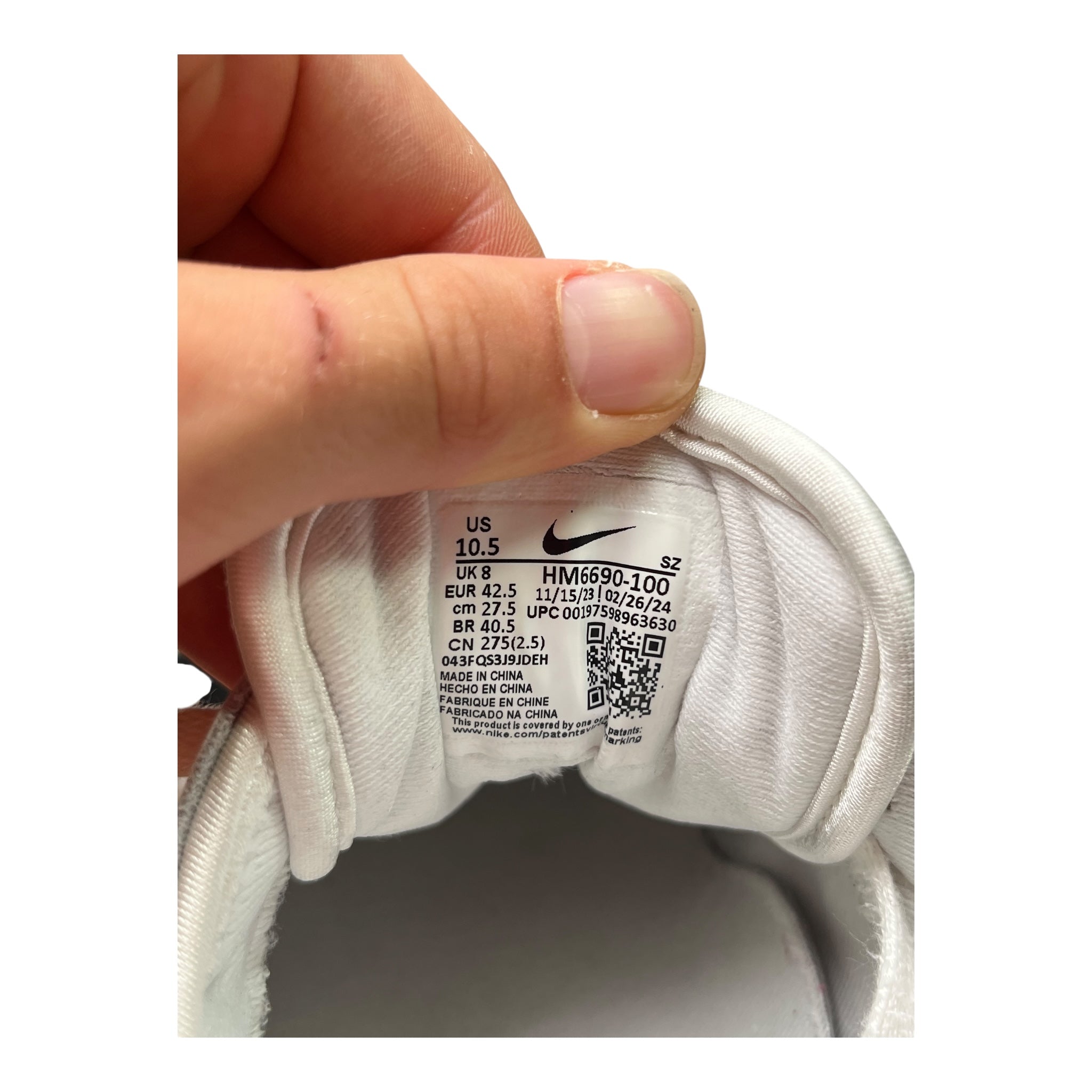 Nike Air Max 1 ‘86 Jacquemus Summit White (42.5EU)