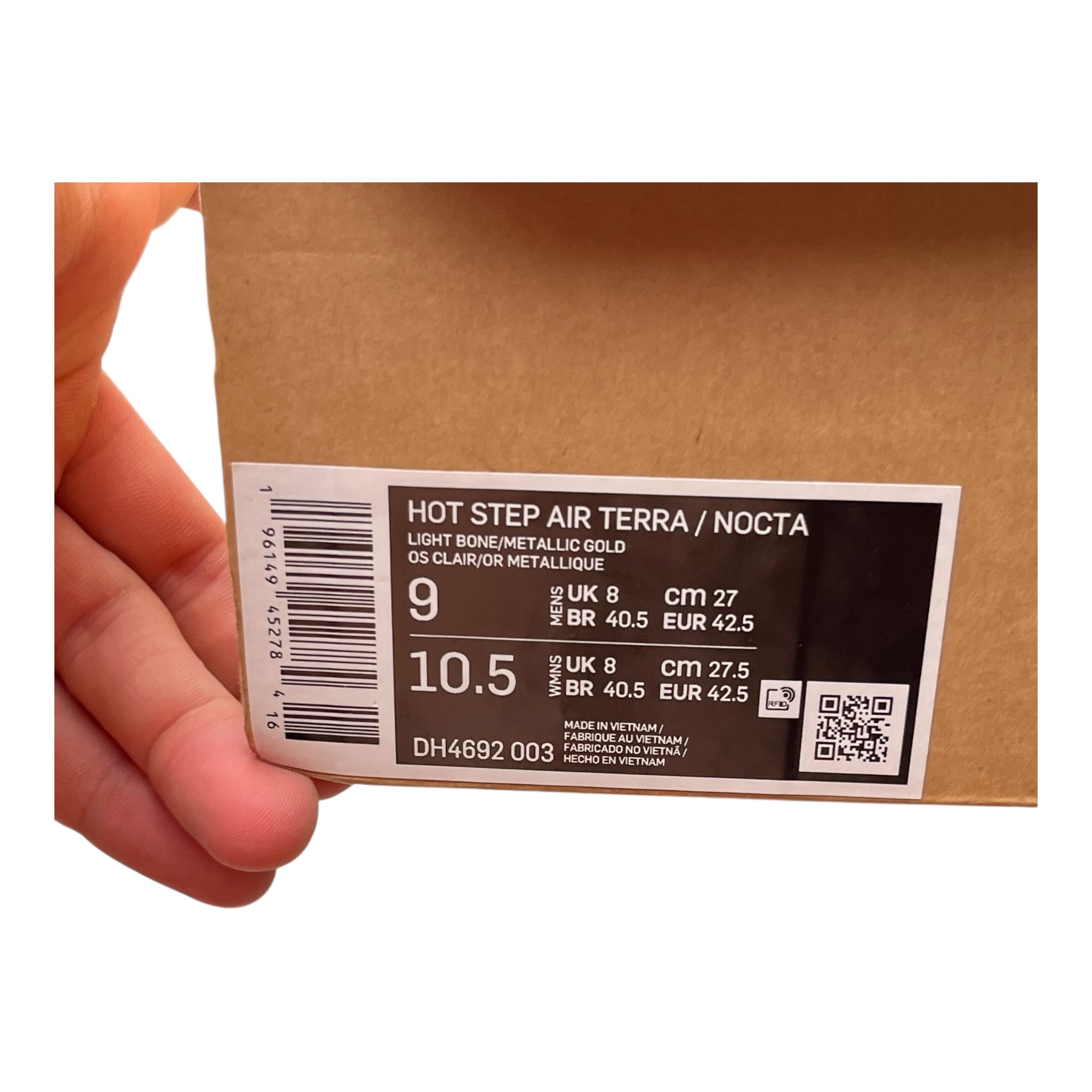 Nike Hot Step Air Terra Drake NOCTA Champagne (42.5EU)