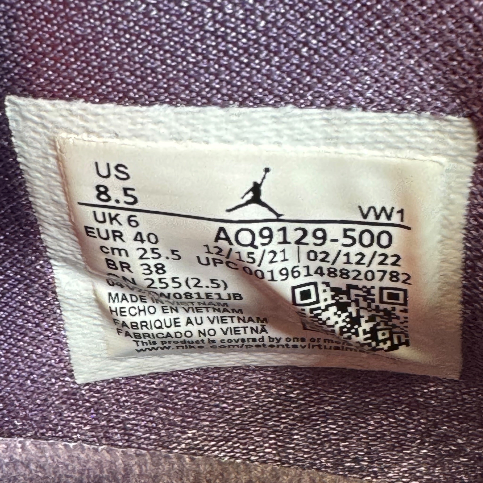 Jordan 4 Canyon Purple (40EU)