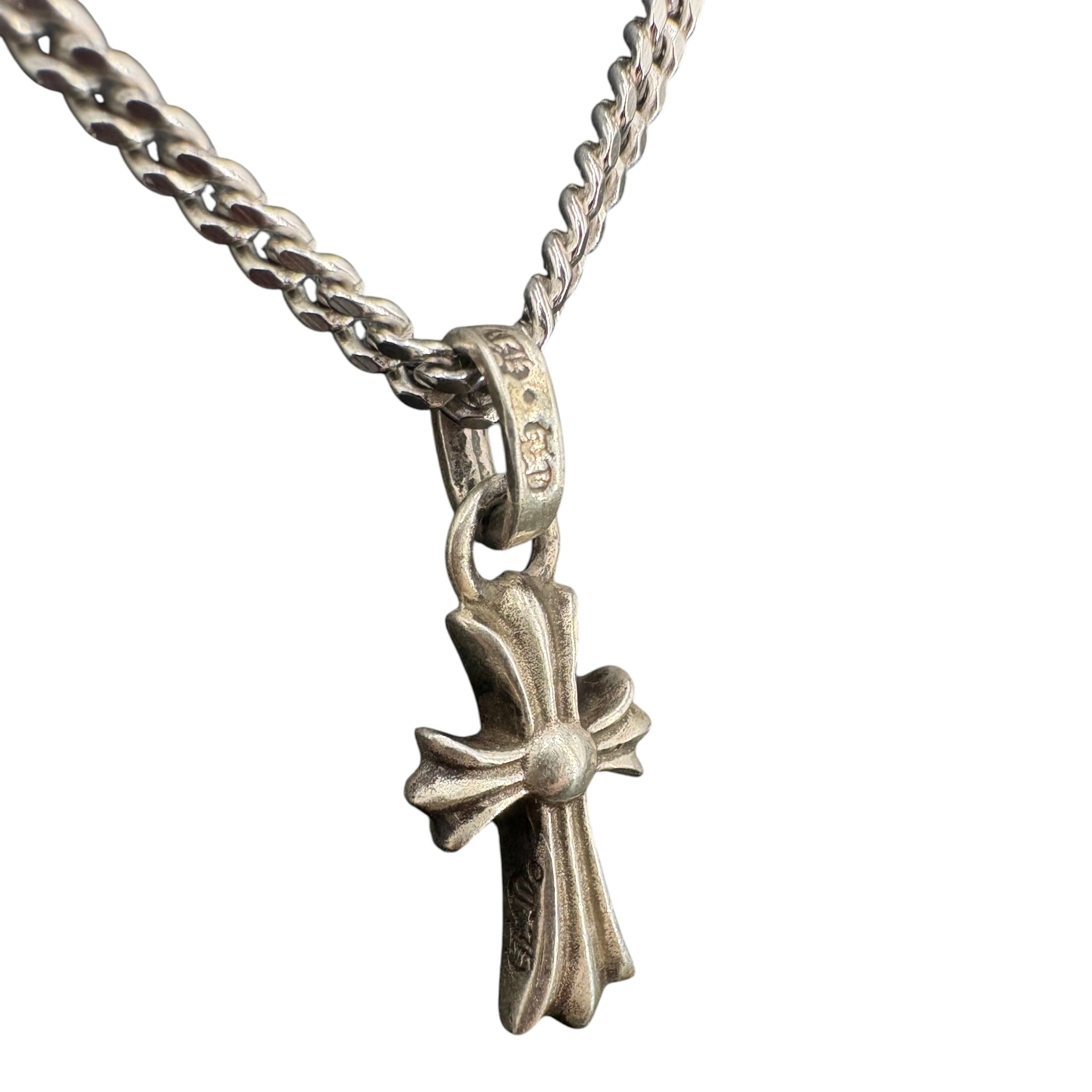Pendentif Croix Chrome Hearts « Baby Fat » argent 925