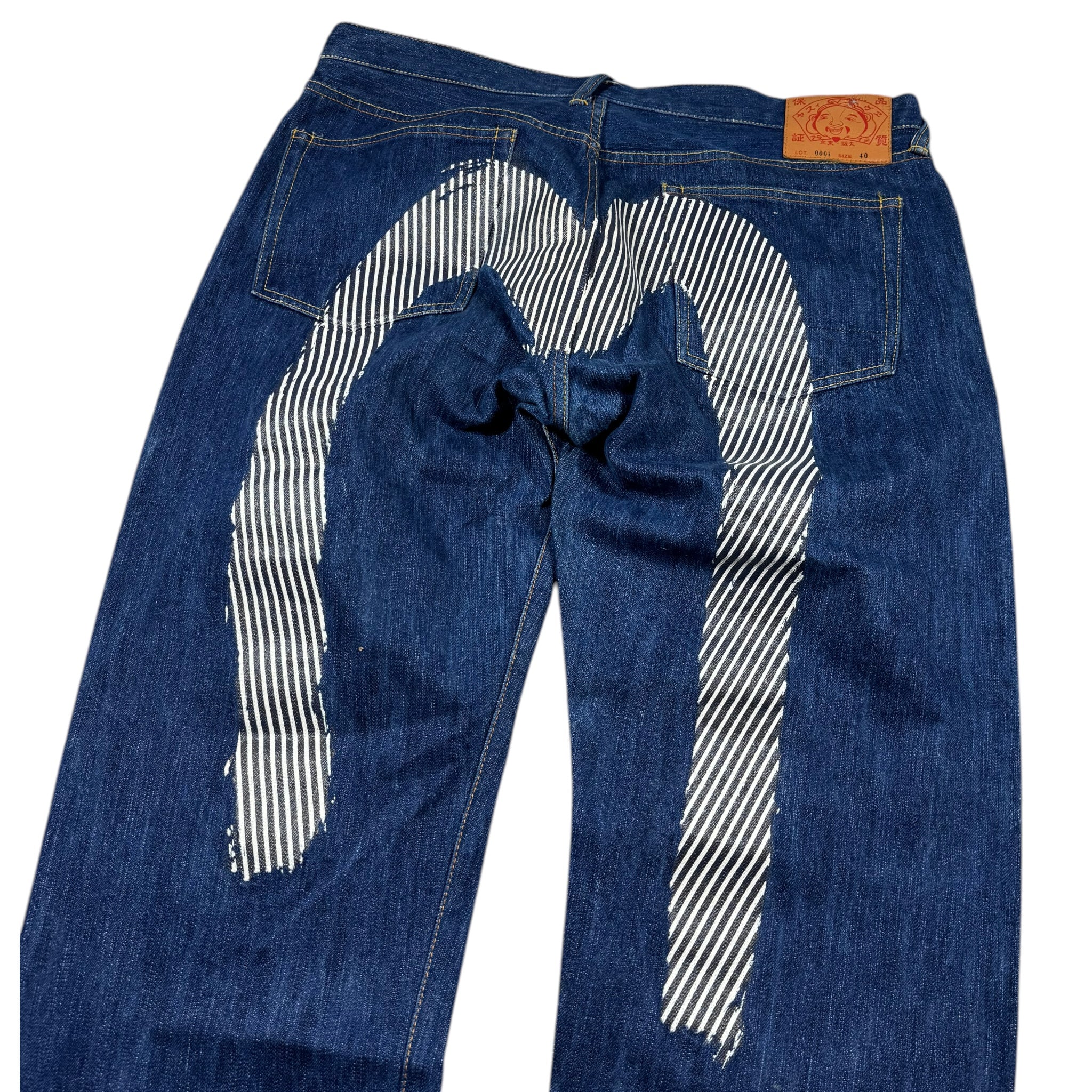 Jean baggy Evisu daicock (XL)