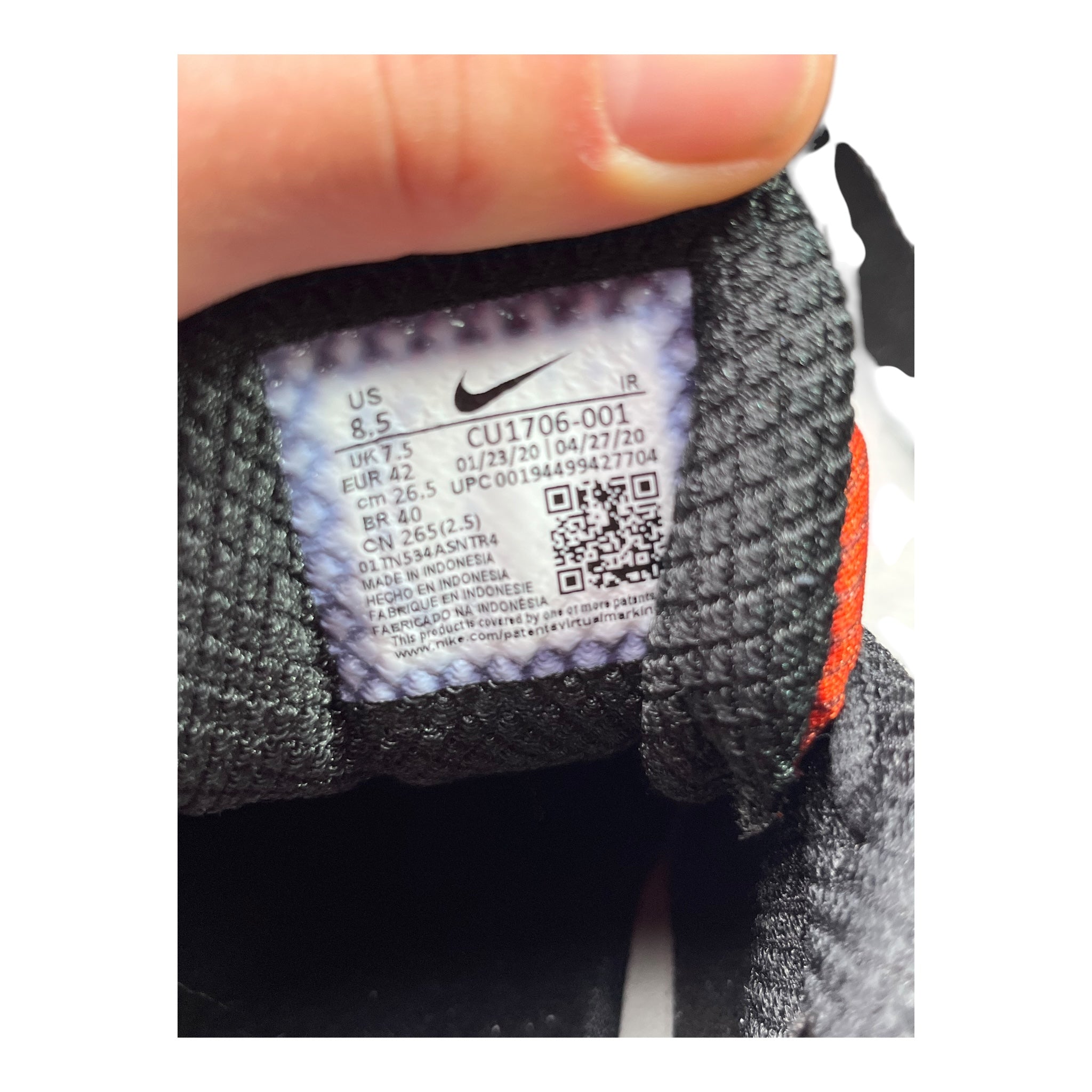 Nike Air Max Tailwind 5 Skepta Bloody Chrome (42EU)