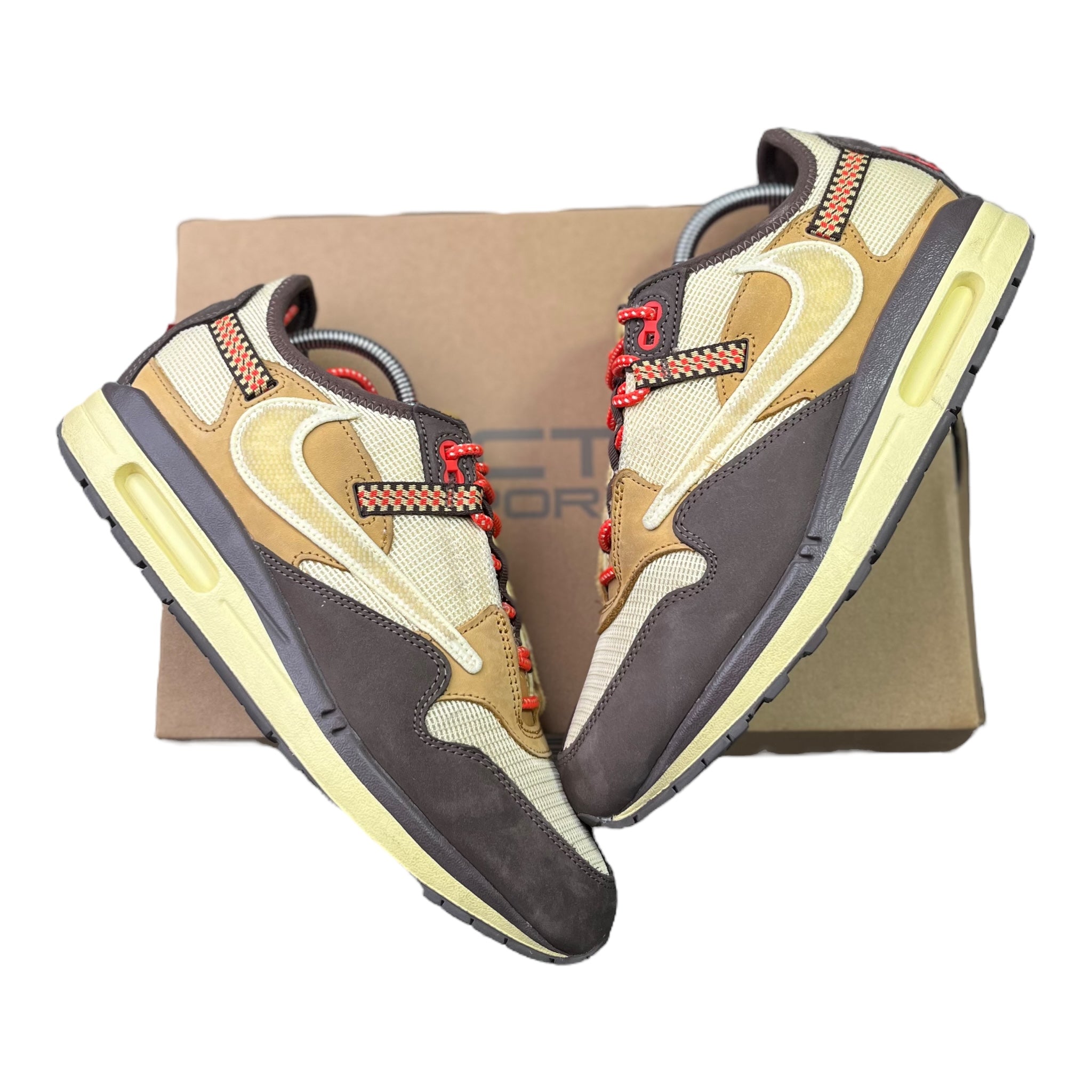 Nike Air Max 1 Travis Scott Cactus Jack Baroque Brown (44EU)