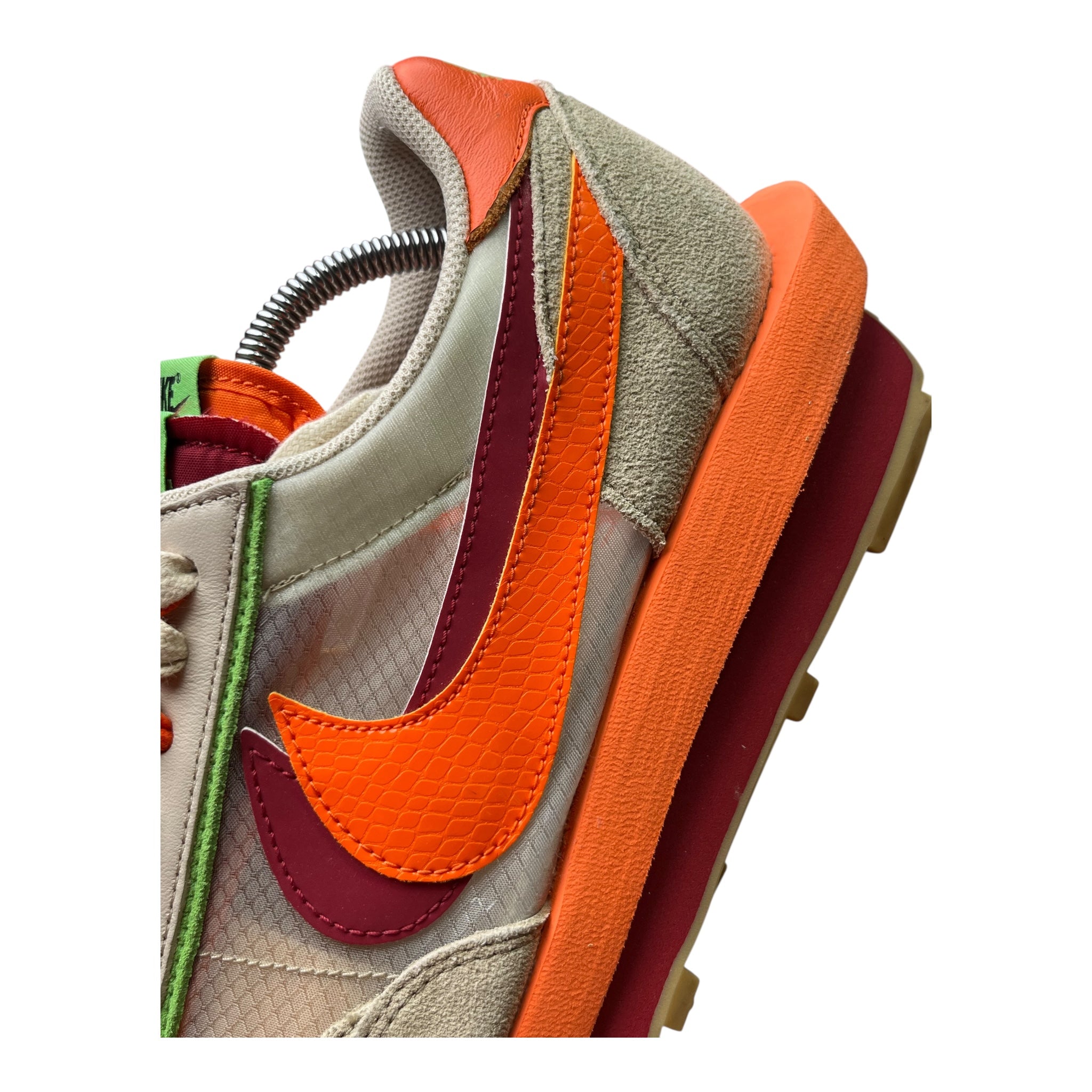 Nike LD Waffle Sacai Clot Net Orange Blaze (46EU)