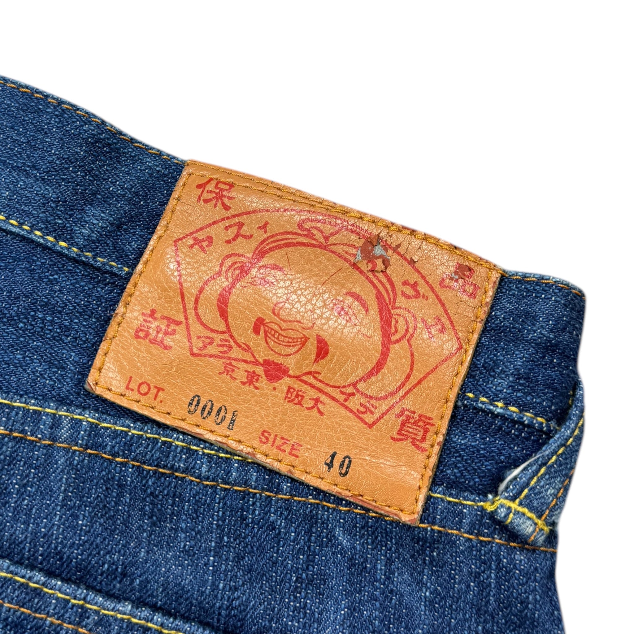 Jean baggy Evisu daicock (XL)