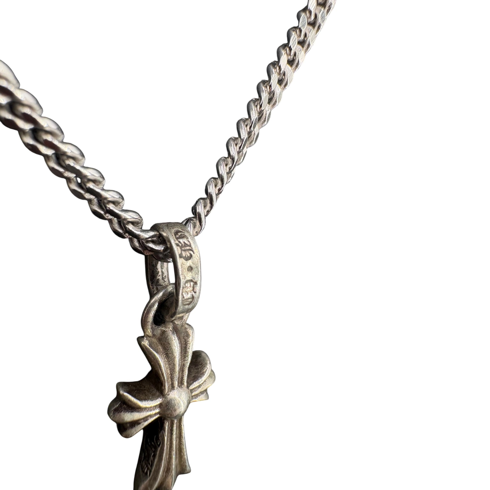 Pendentif Croix Chrome Hearts « Baby Fat » argent 925